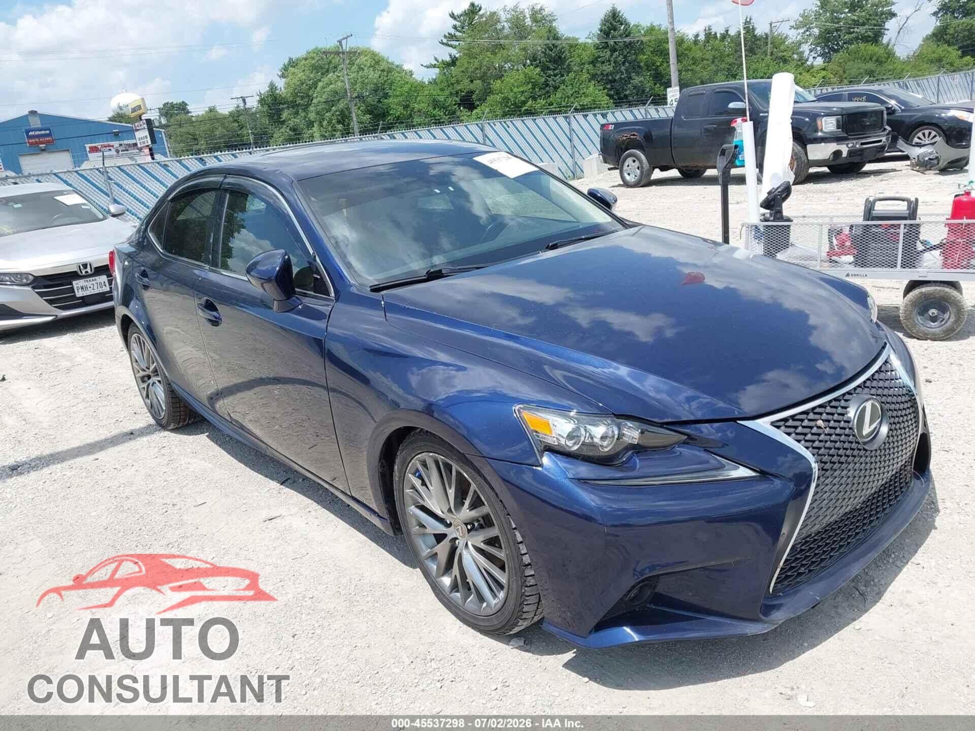 LEXUS IS 250 2014 - JTHBF1D21E5043294