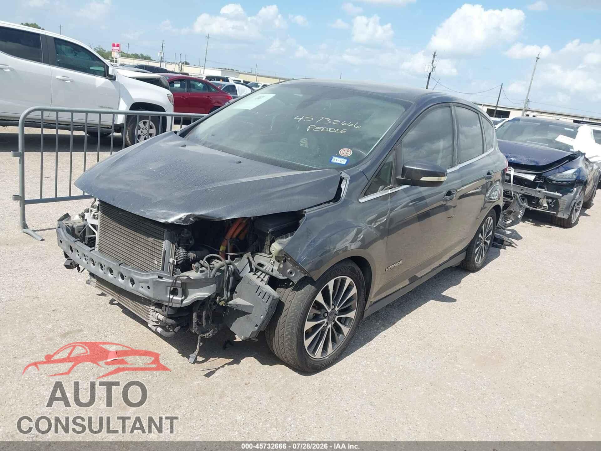 FORD C-MAX HYBRID 2017 - 1FADP5DU4HL117975