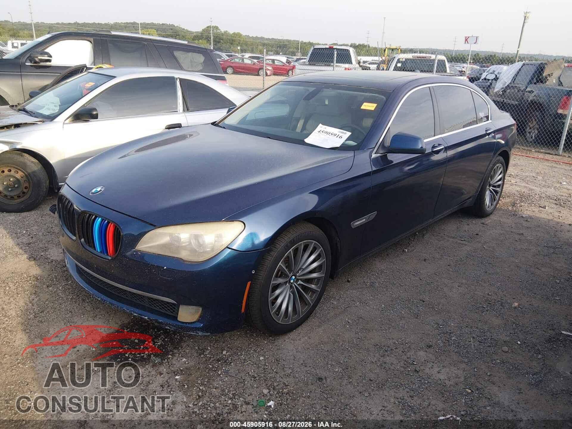 BMW 740LI 2011 - WBAKB4C51BC574686