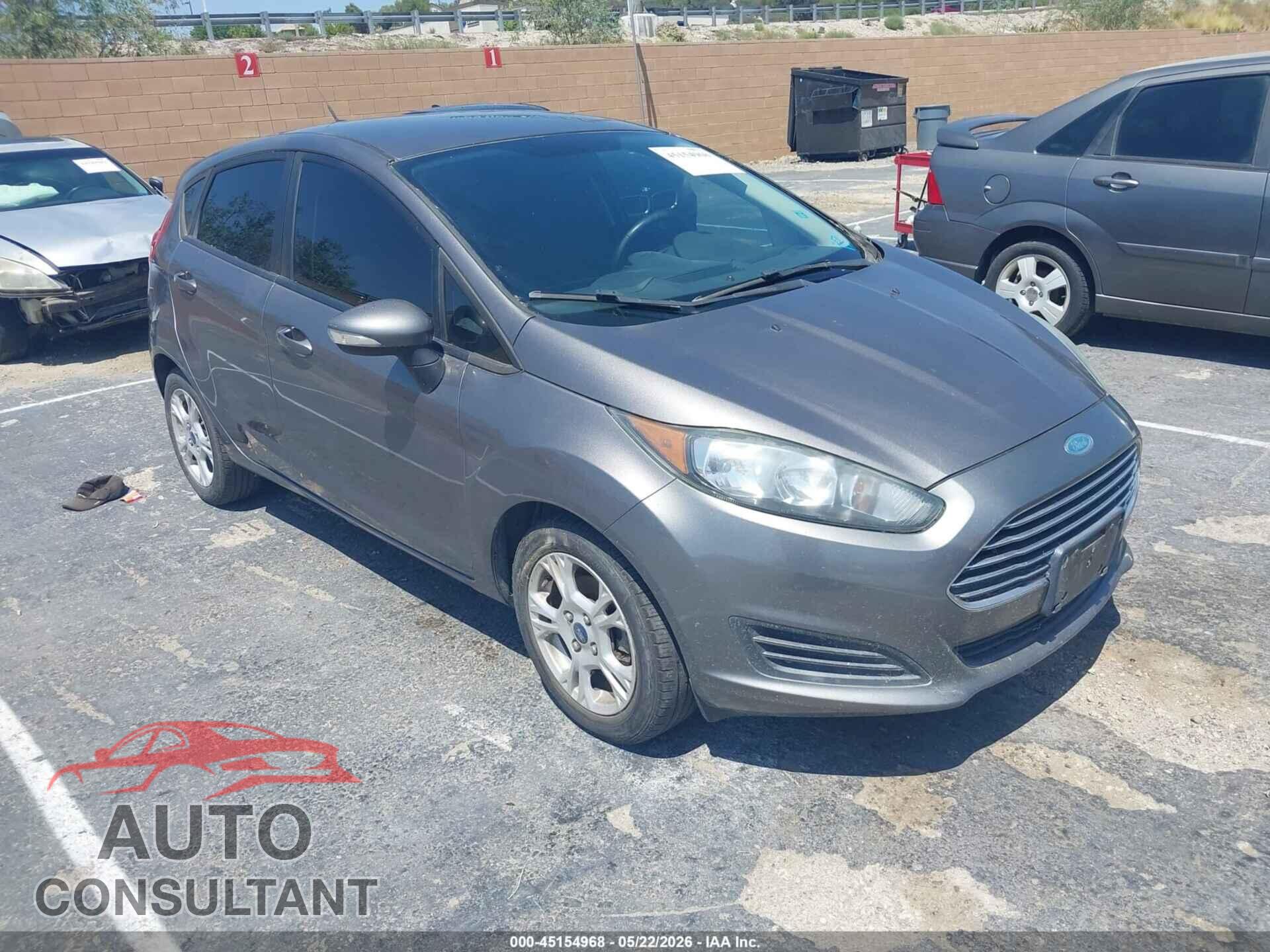 FORD FIESTA 2014 - 3FADP4EJ9EM114238