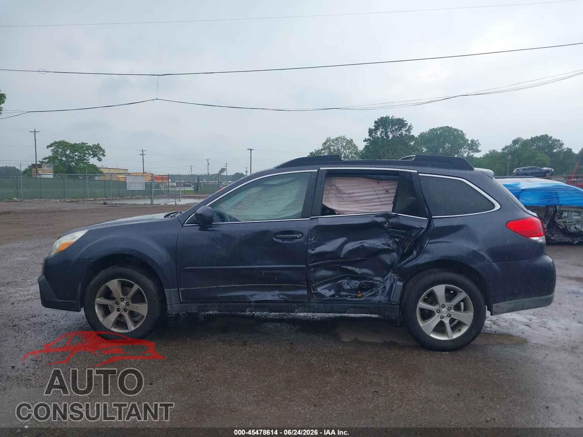 SUBARU OUTBACK 2013 - 4S4BRBKC7D3284597
