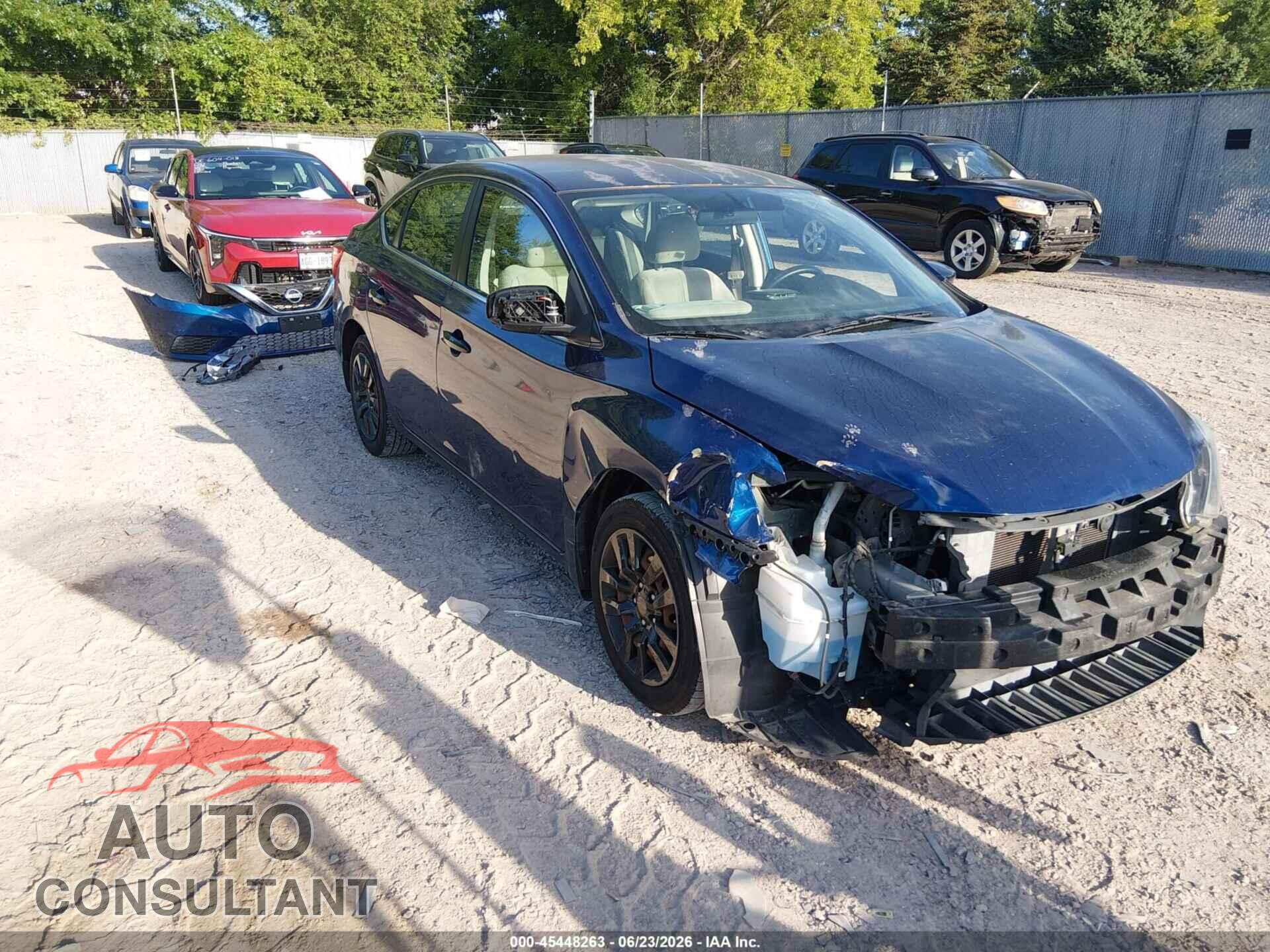 NISSAN SENTRA 2016 - 3N1AB7AP3GY217886