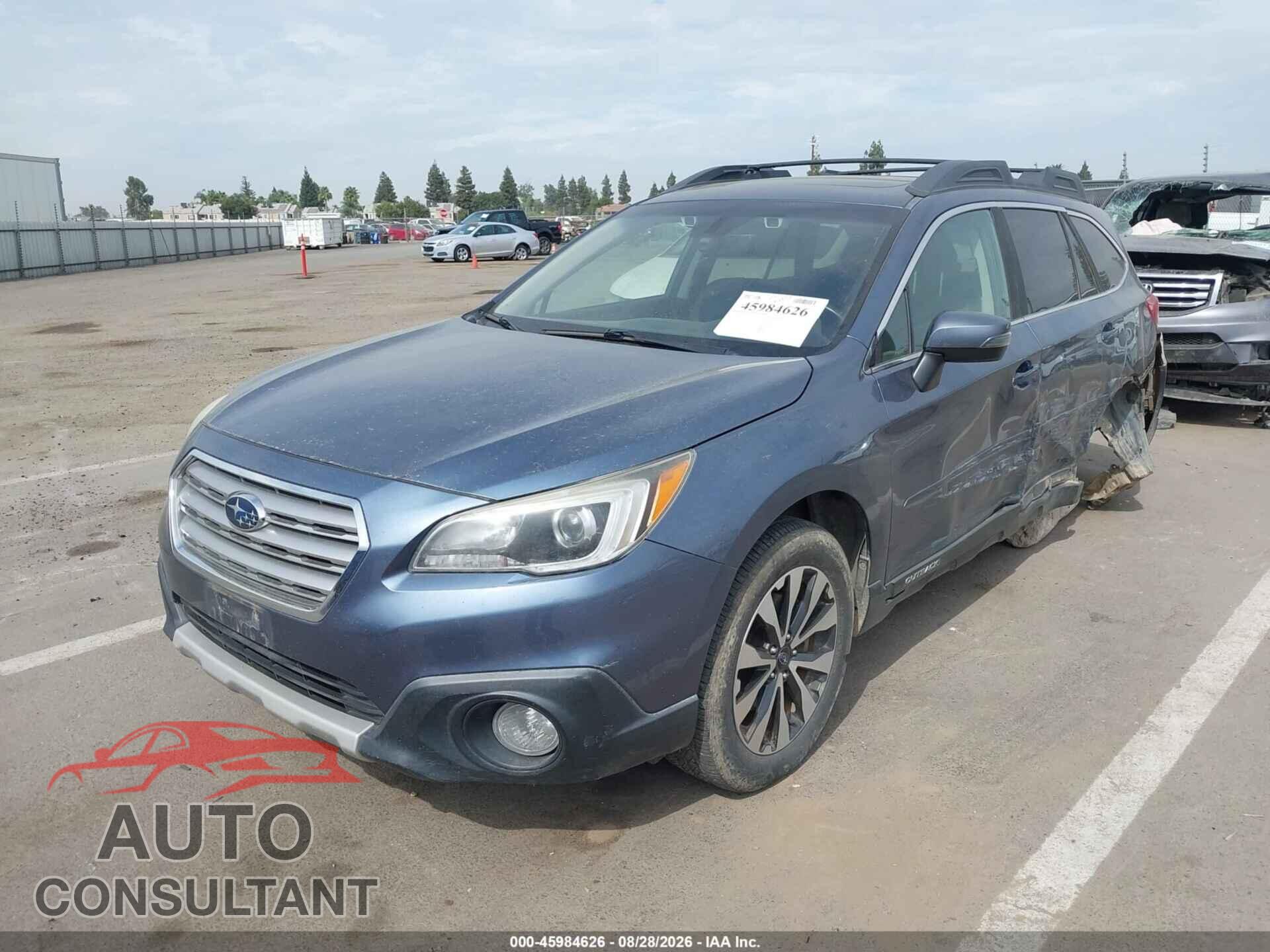 SUBARU OUTBACK 2017 - 4S4BSANC5H3353285