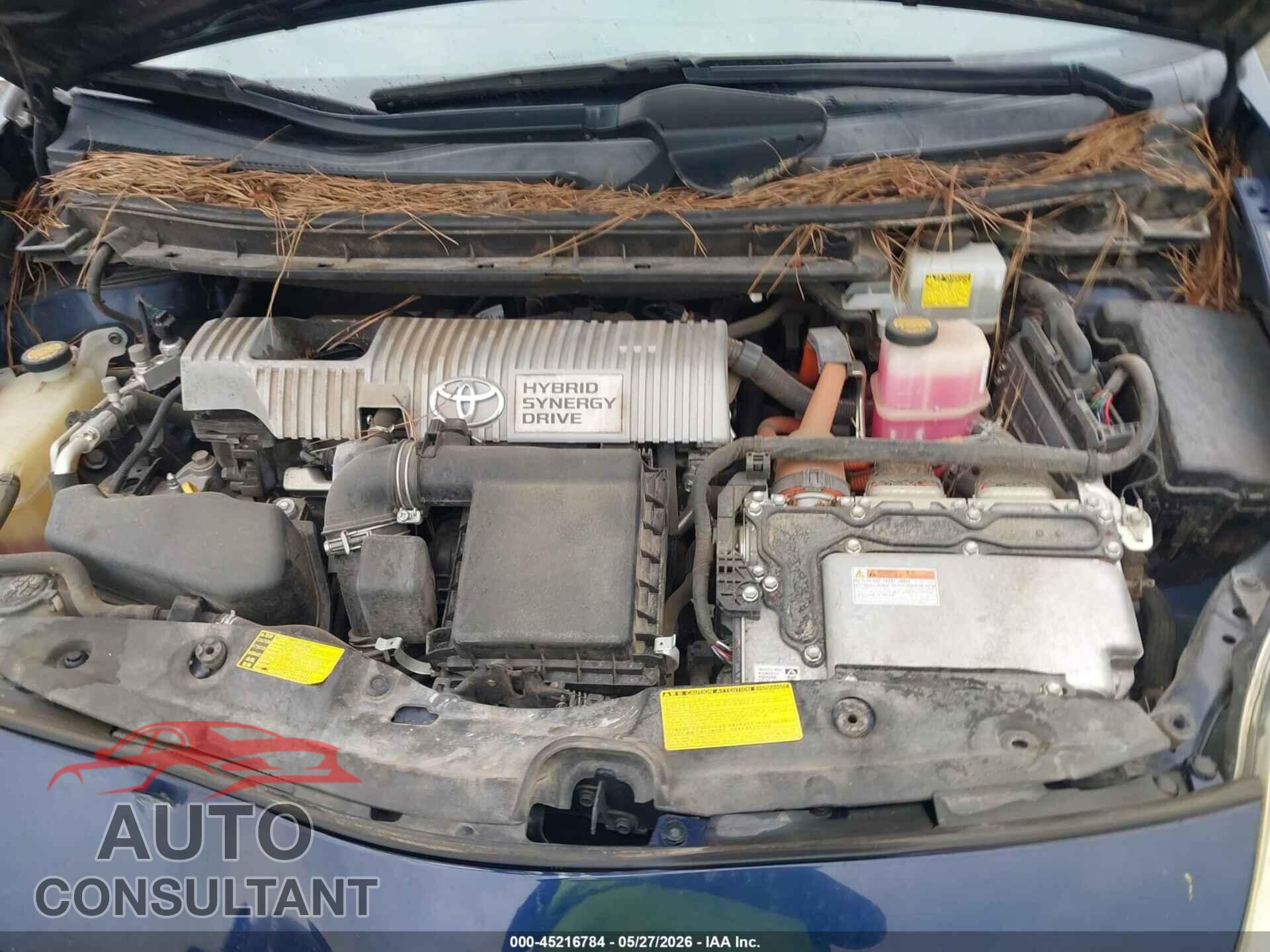 TOYOTA PRIUS 2012 - JTDKN3DU1C1490780