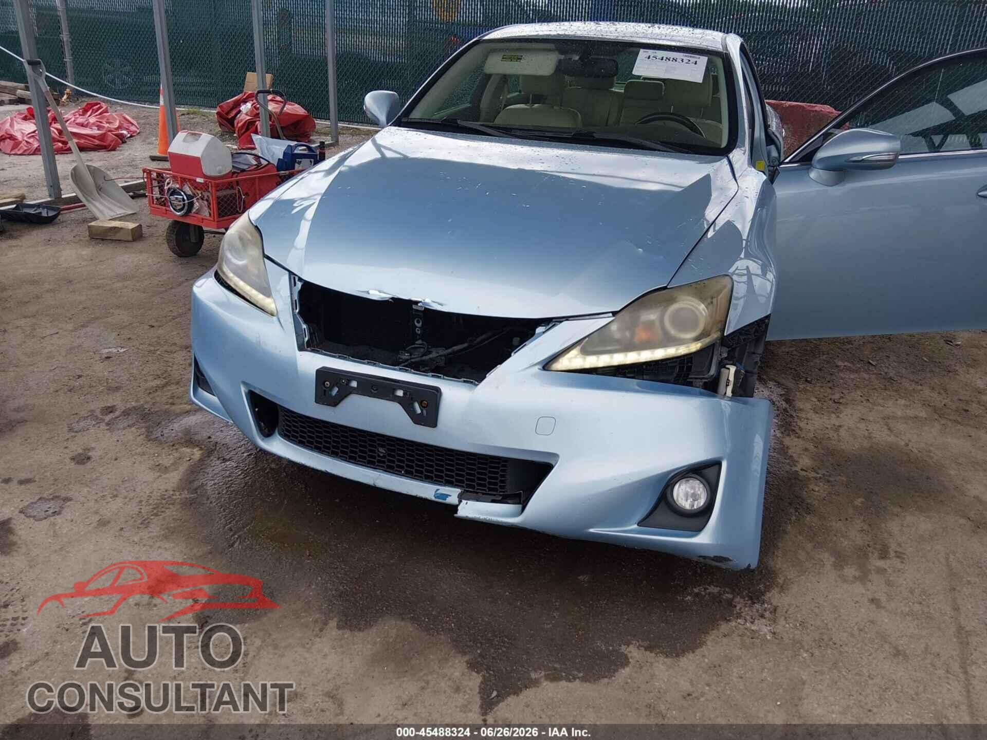 LEXUS IS 250 2011 - JTHBF5C26B5135165