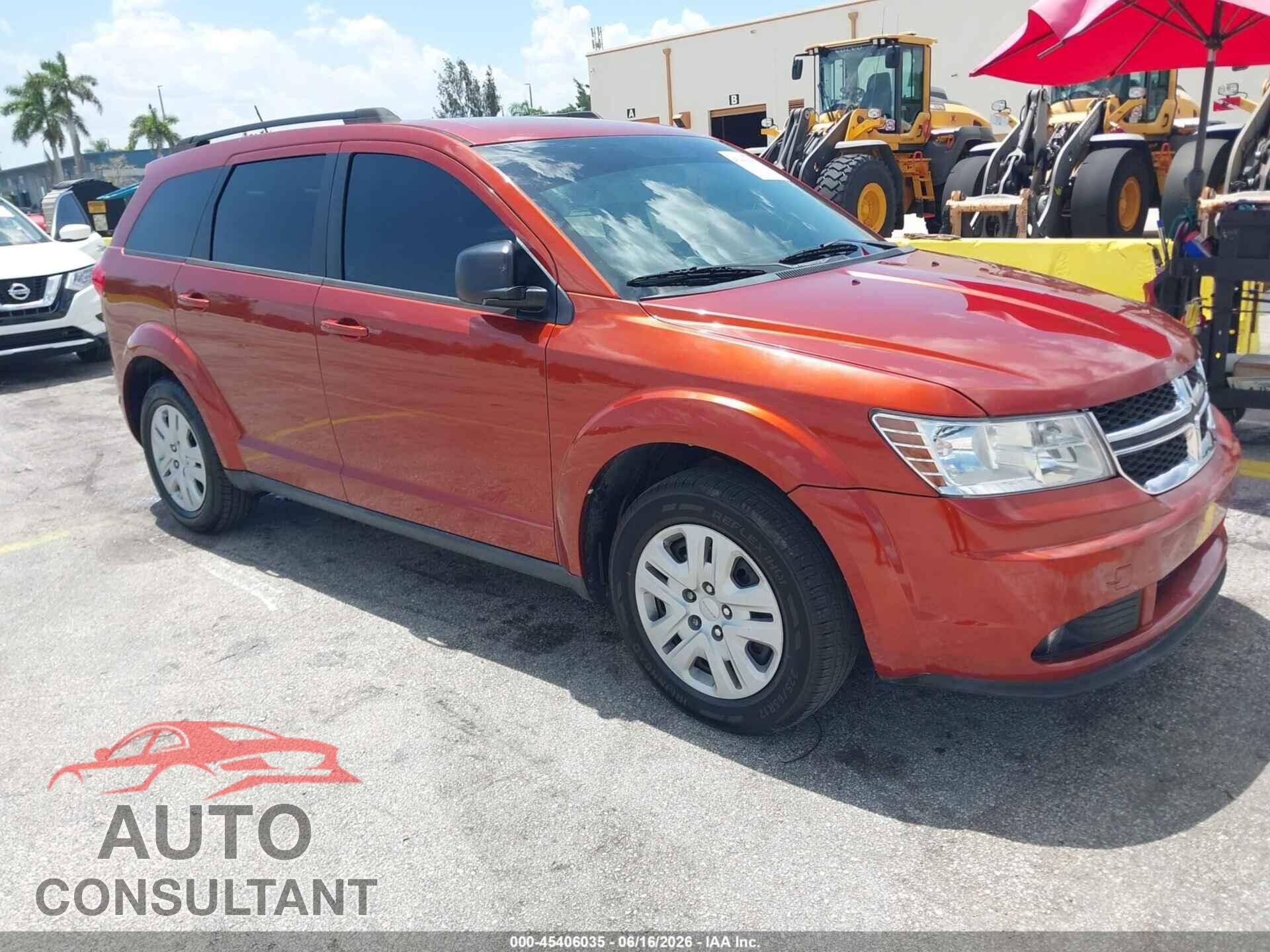 DODGE JOURNEY 2014 - 3C4PDCAB2ET314652
