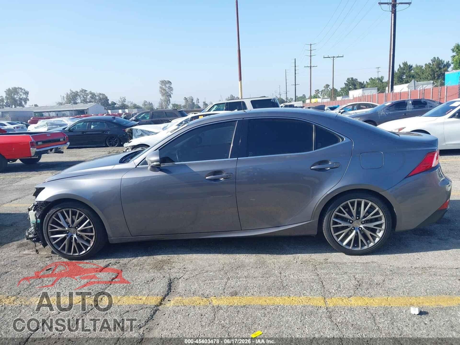 LEXUS IS 250 2014 - JTHBF1D21E5006424