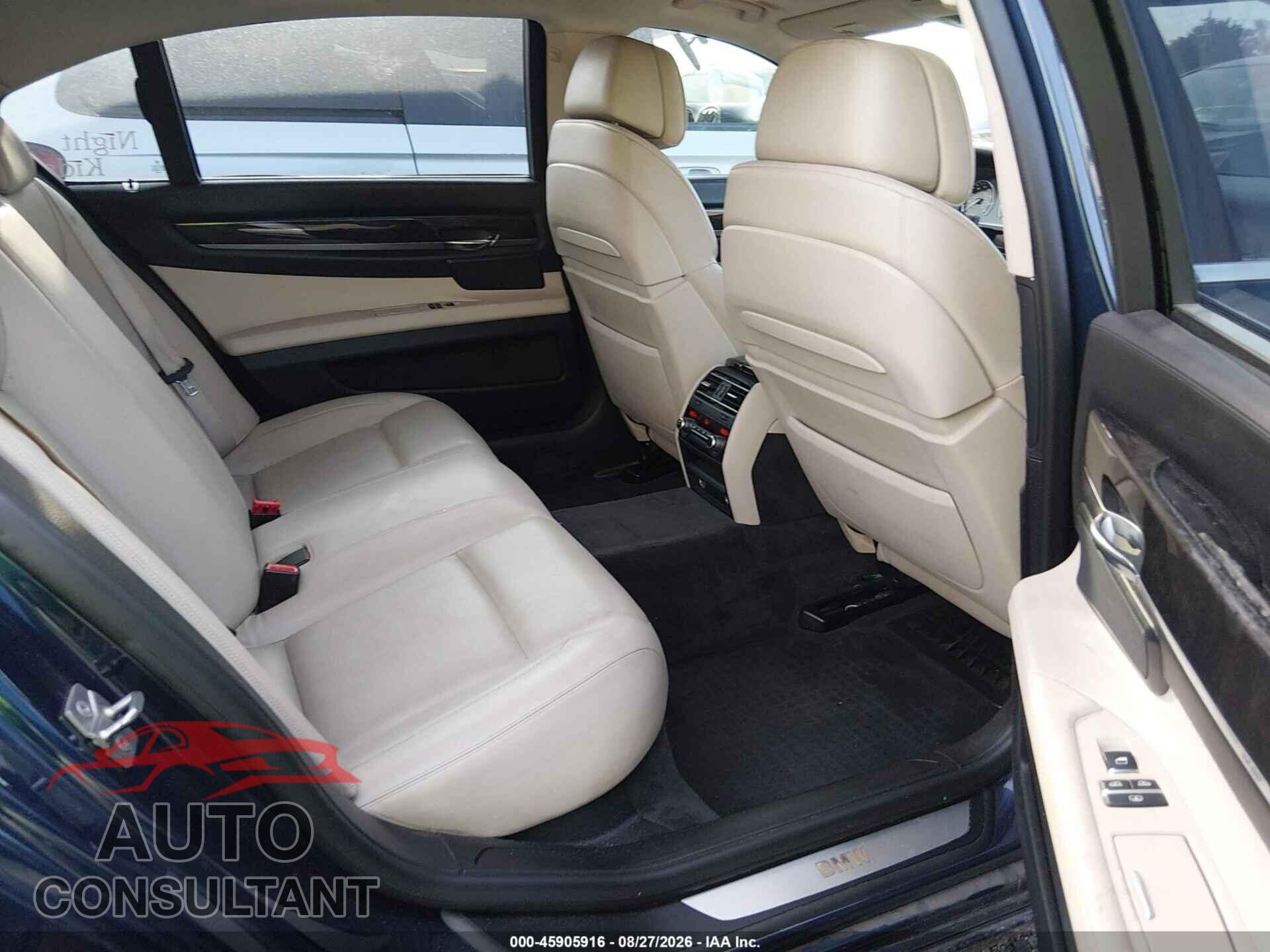 BMW 740LI 2011 - WBAKB4C51BC574686