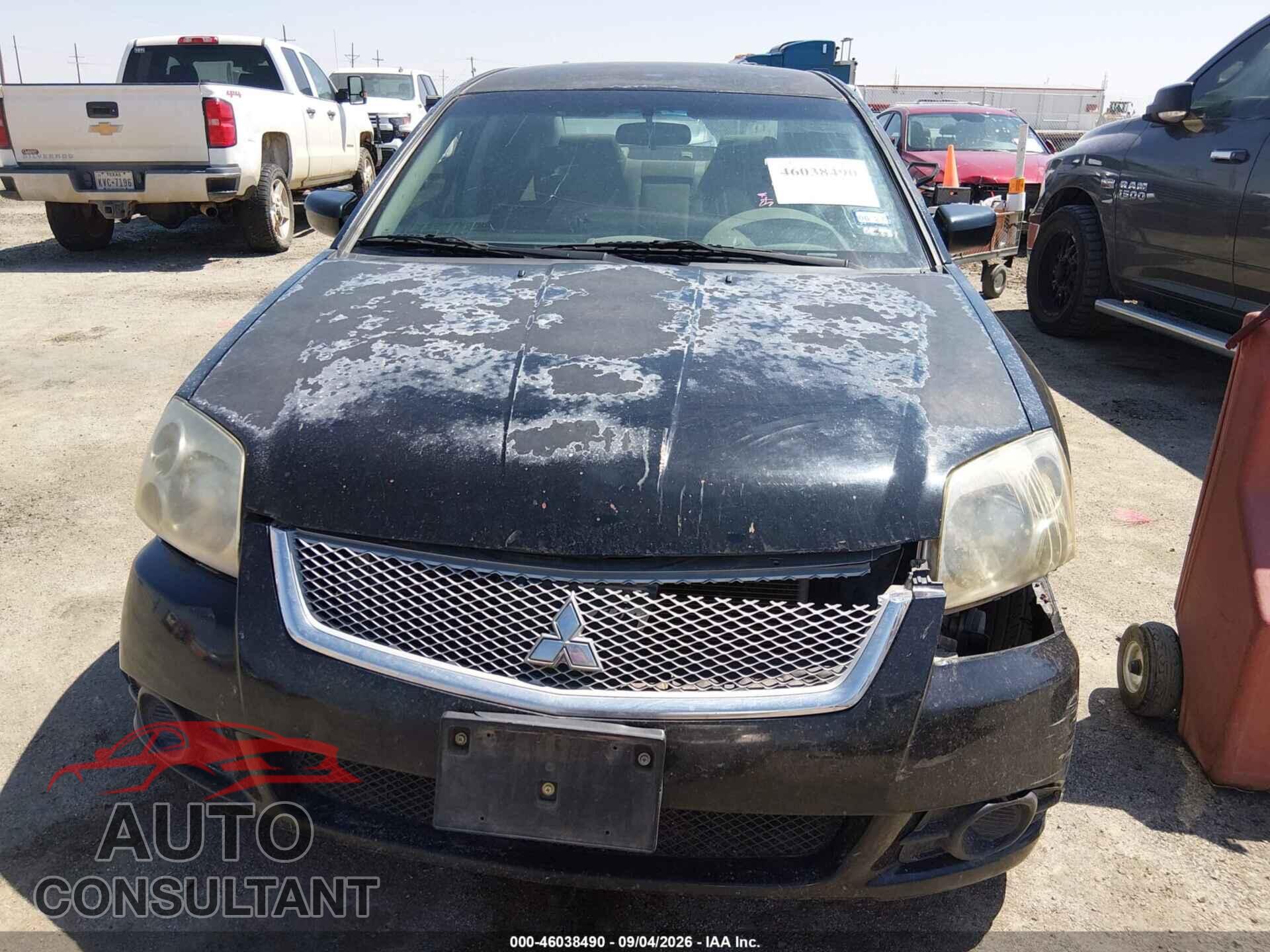 MITSUBISHI GALANT 2012 - 4A32B3FF1CE025607