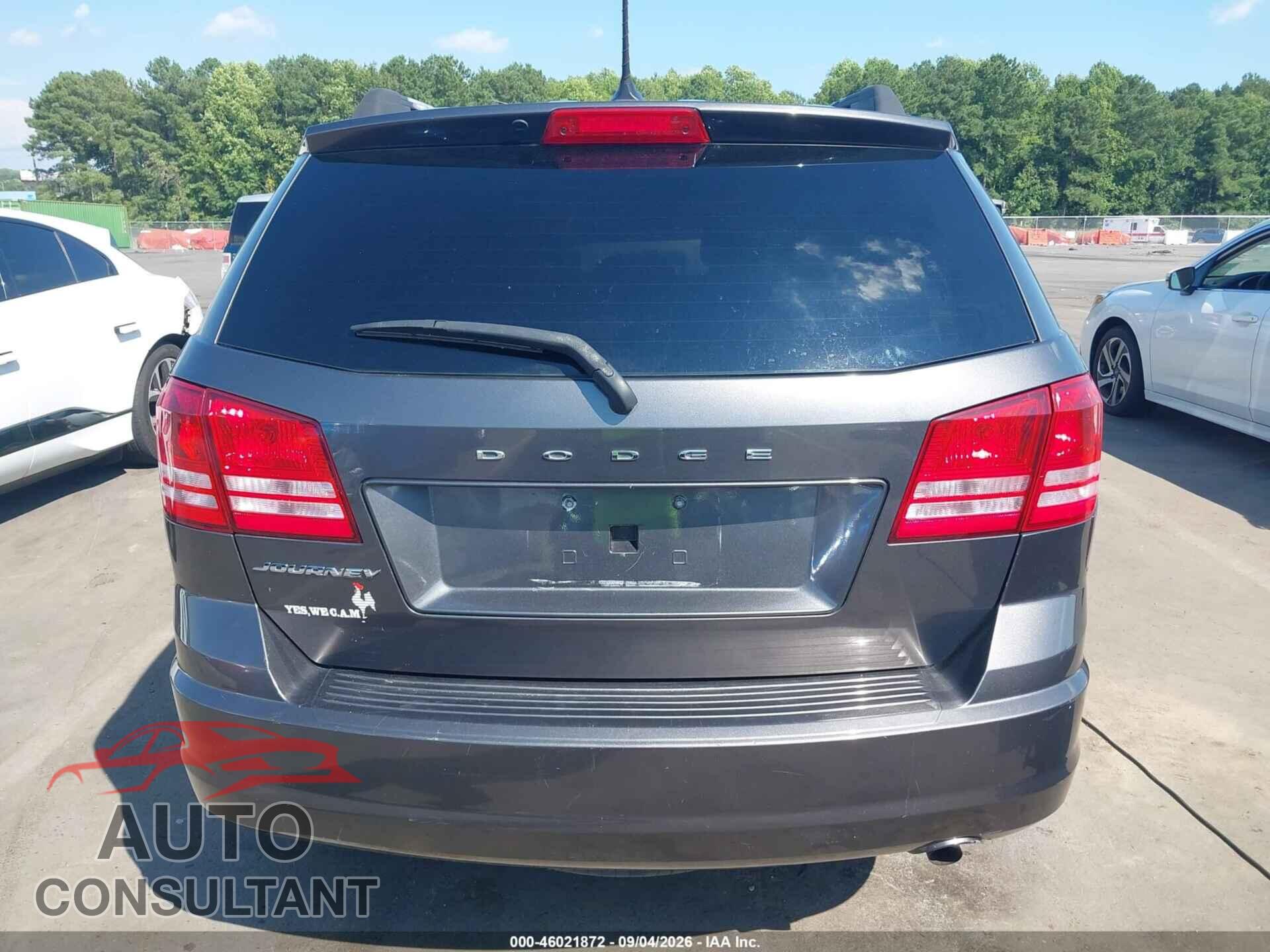 DODGE JOURNEY 2017 - 3C4PDCAB4HT552846
