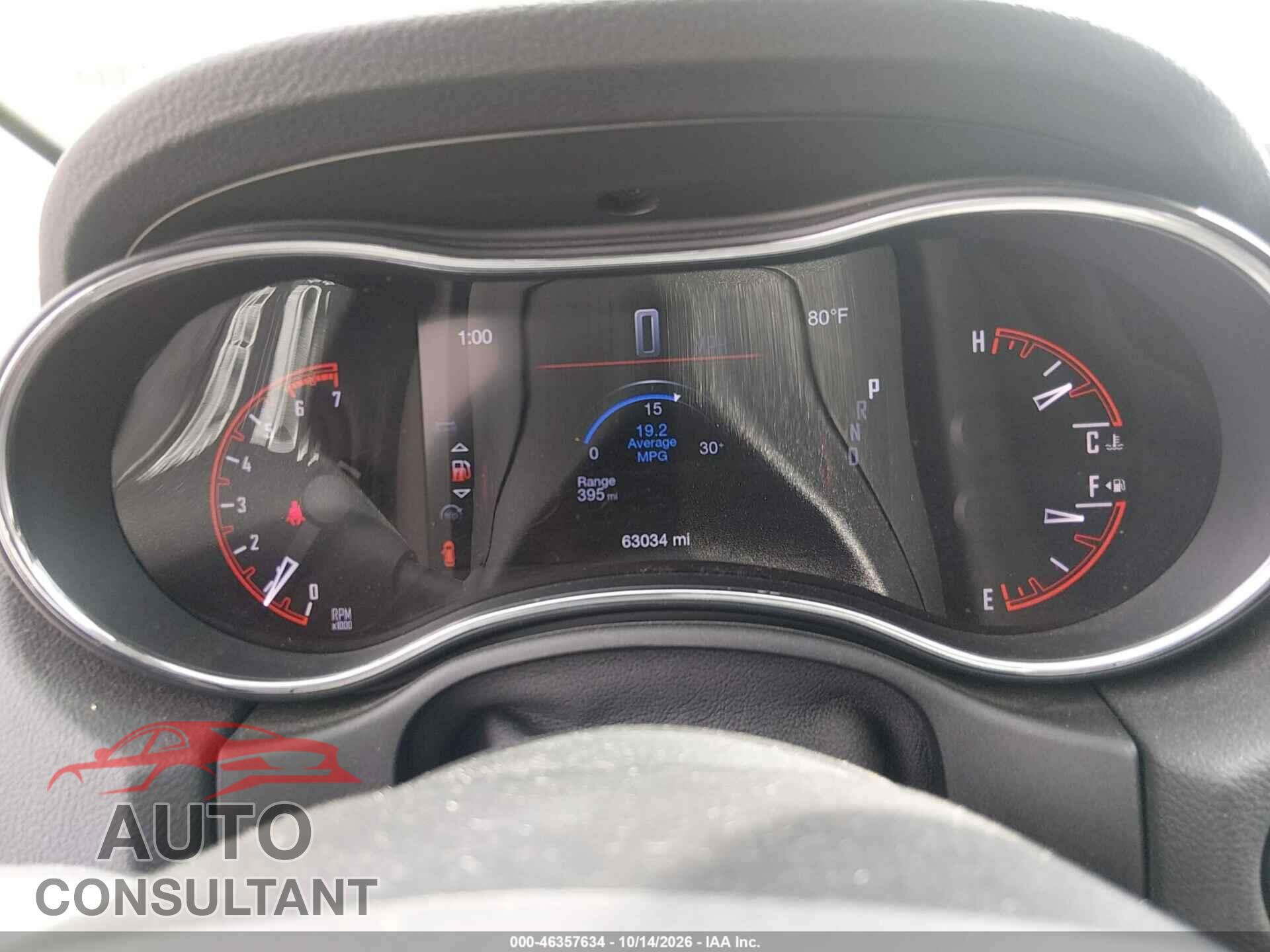 DODGE DURANGO 2018 - 1C4SDJFT1JC383807