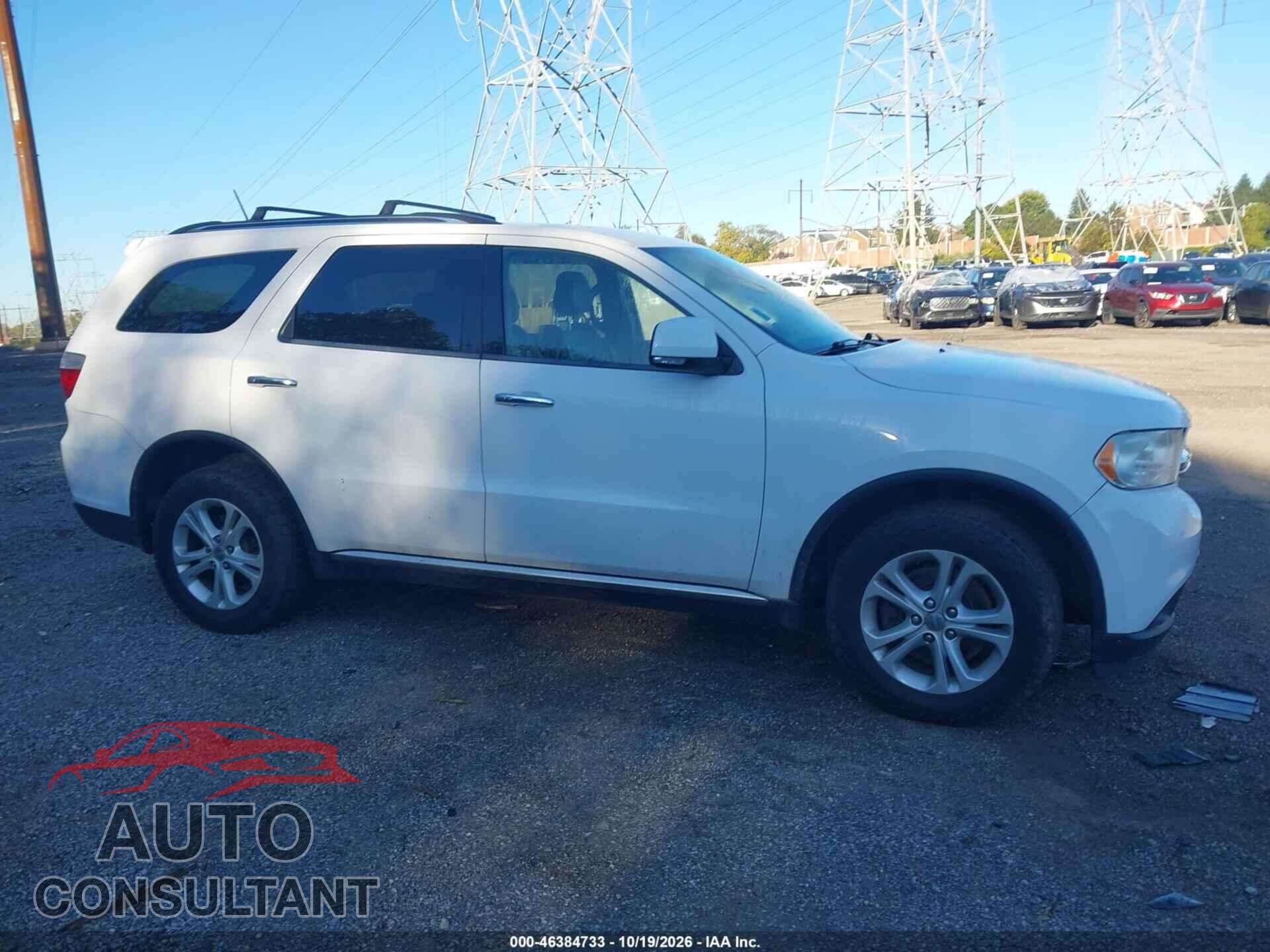DODGE DURANGO 2013 - 1C4SDJDT7DC652397