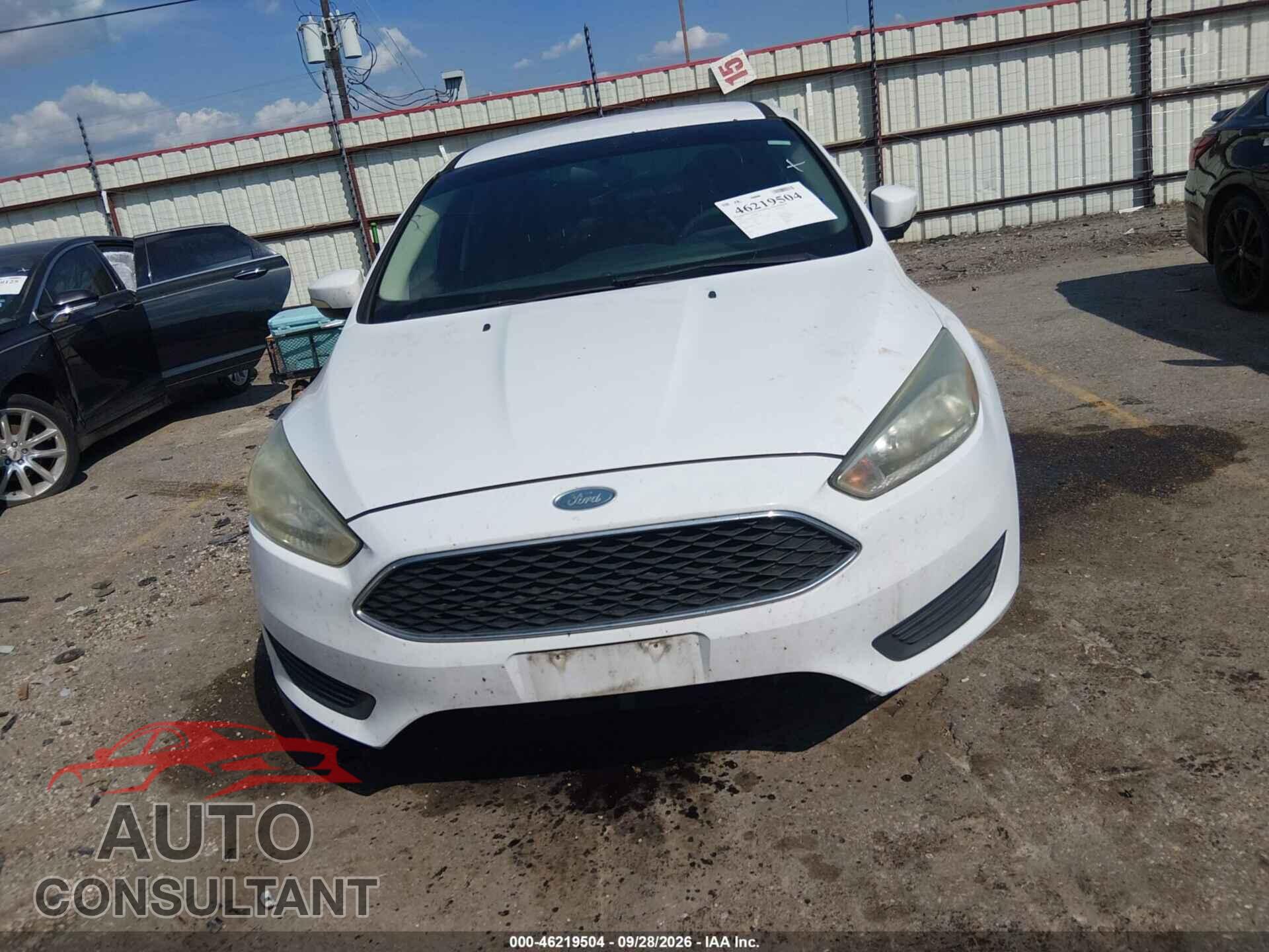 FORD FOCUS 2016 - 1FADP3F24GL346302
