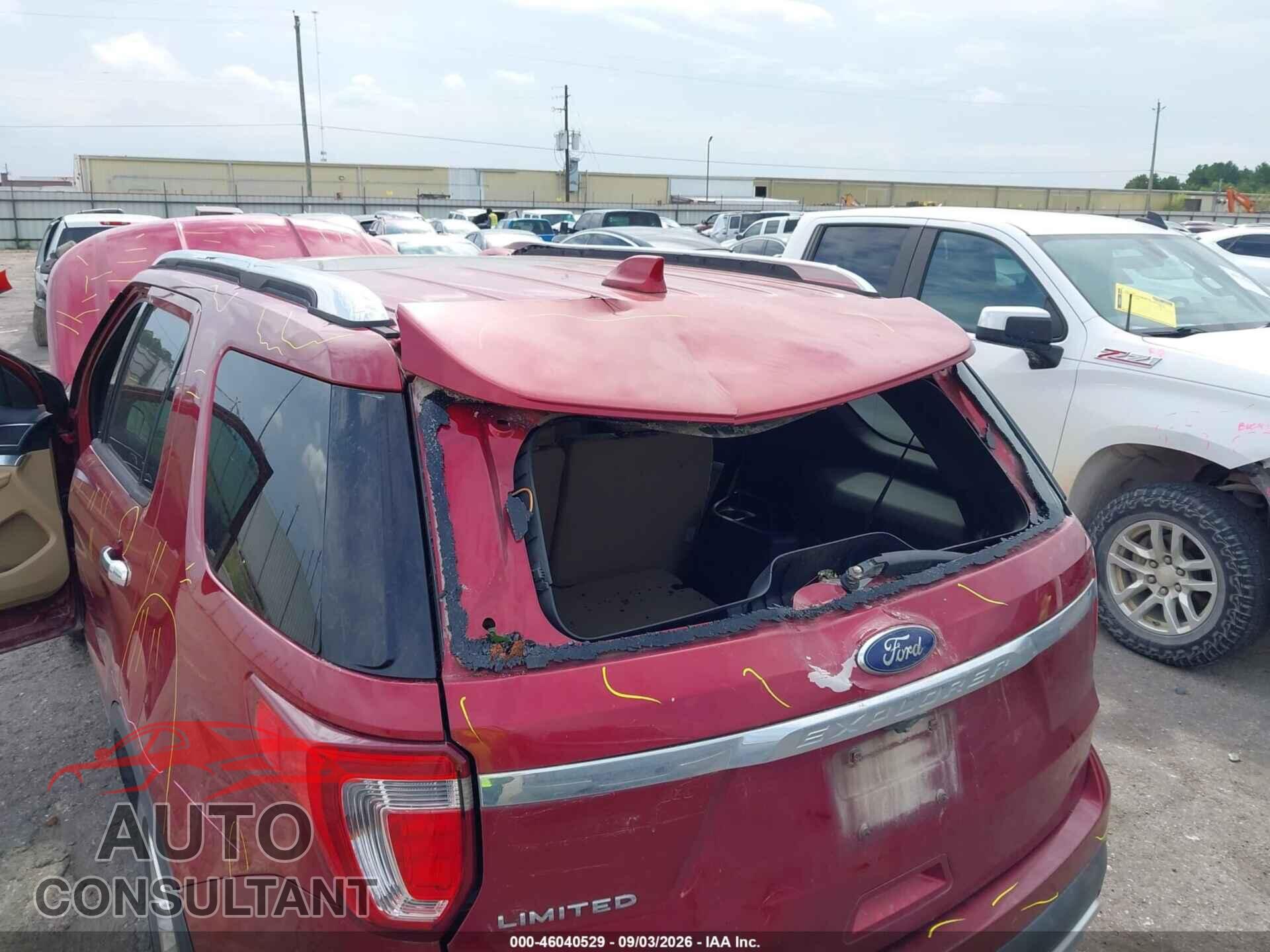 FORD EXPLORER 2017 - 1FM5K7F80HGA98807