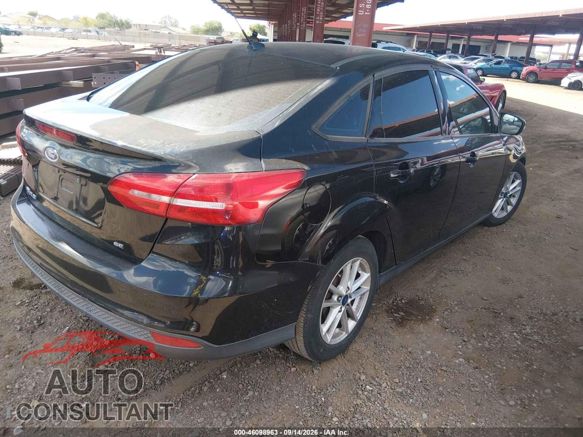 FORD FOCUS 2016 - 1FADP3F22GL260907