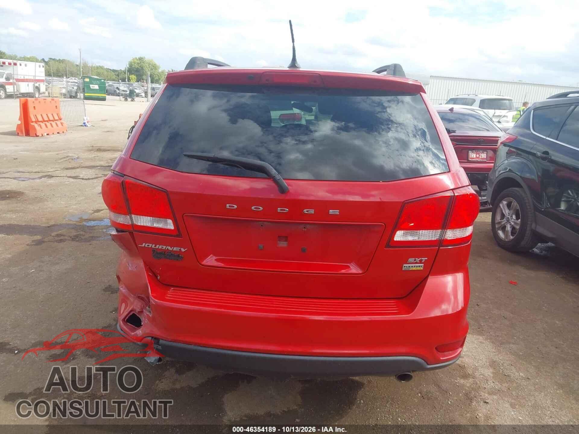 DODGE JOURNEY 2015 - 3C4PDCBG2FT673494