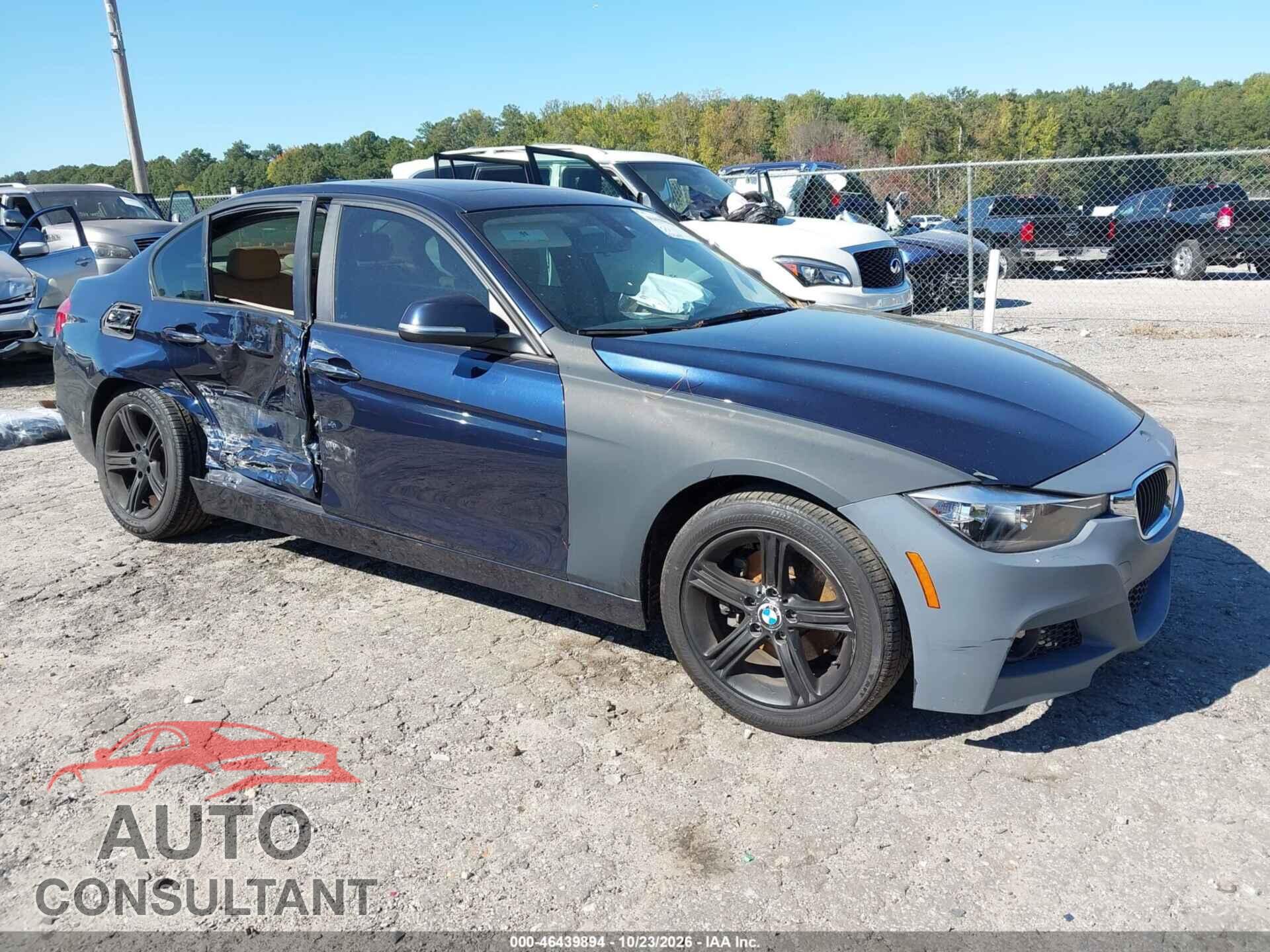 BMW 3 SERIES 2013 - WBA3A5C51DF358447