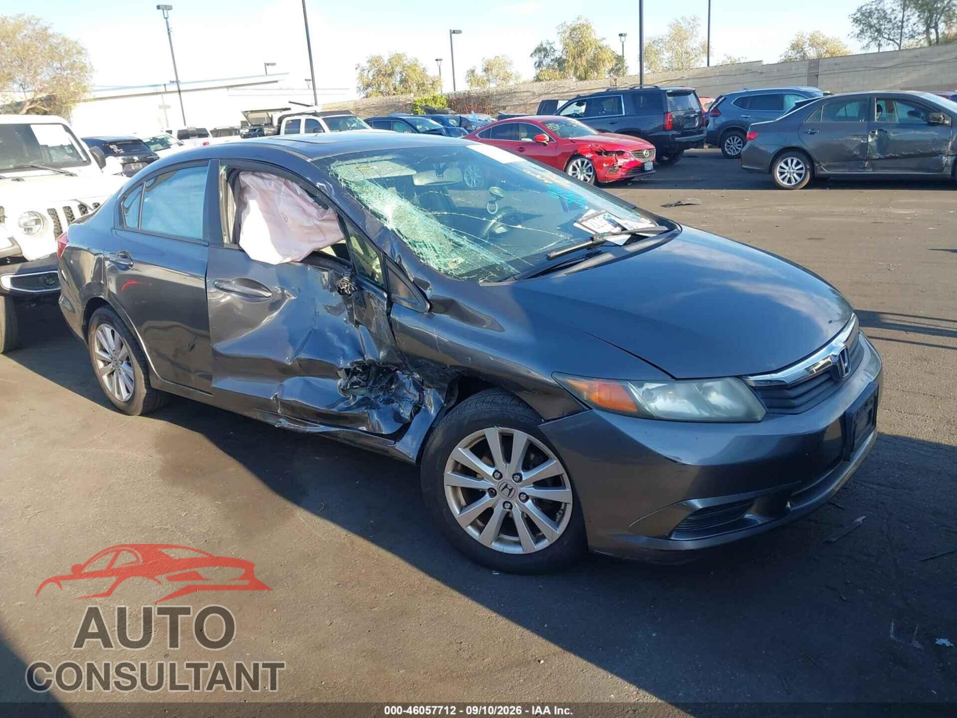 HONDA CIVIC 2012 - 2HGFB2F81CH540942