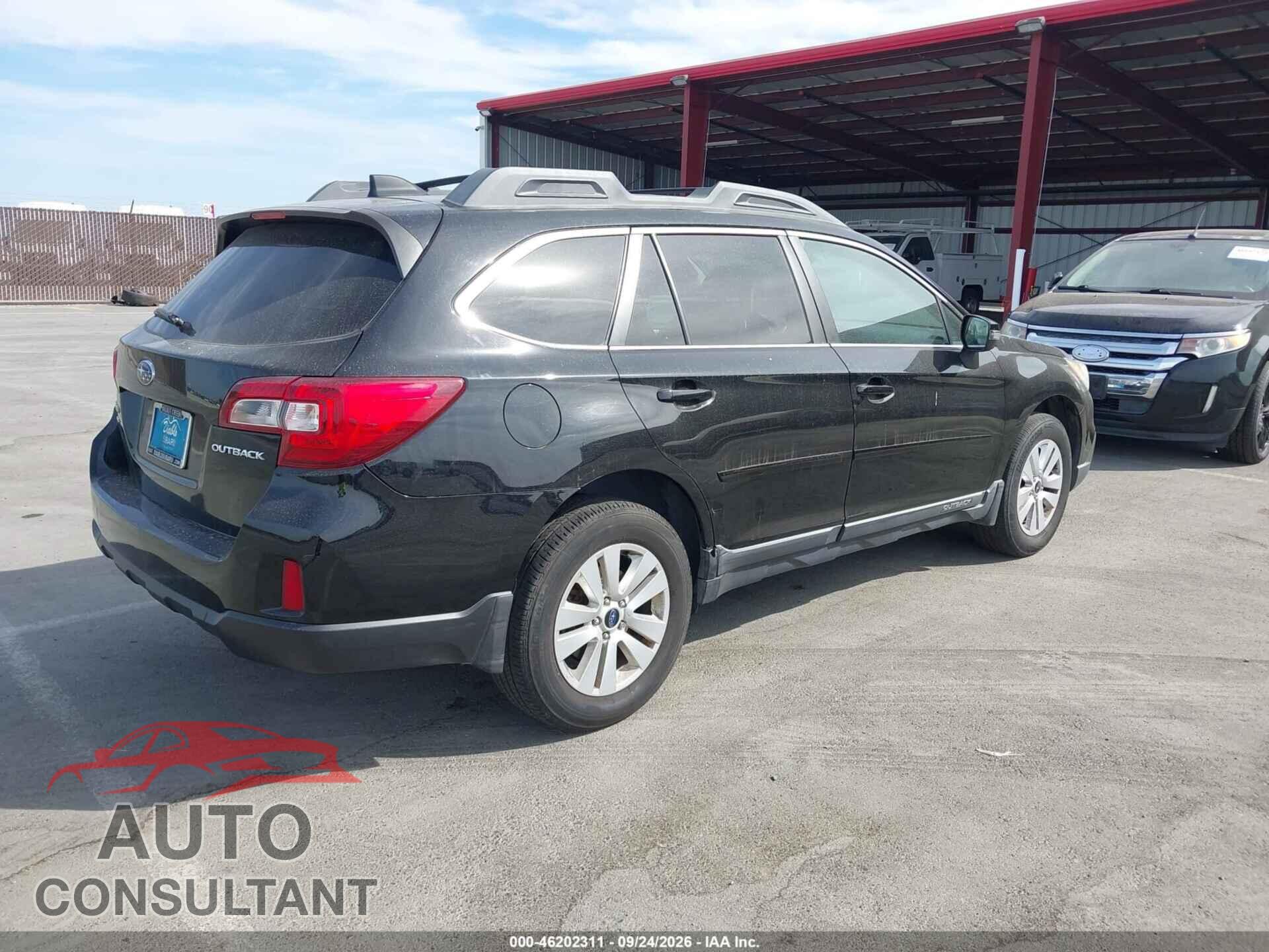 SUBARU OUTBACK 2016 - 4S4BSAHC9G3228557