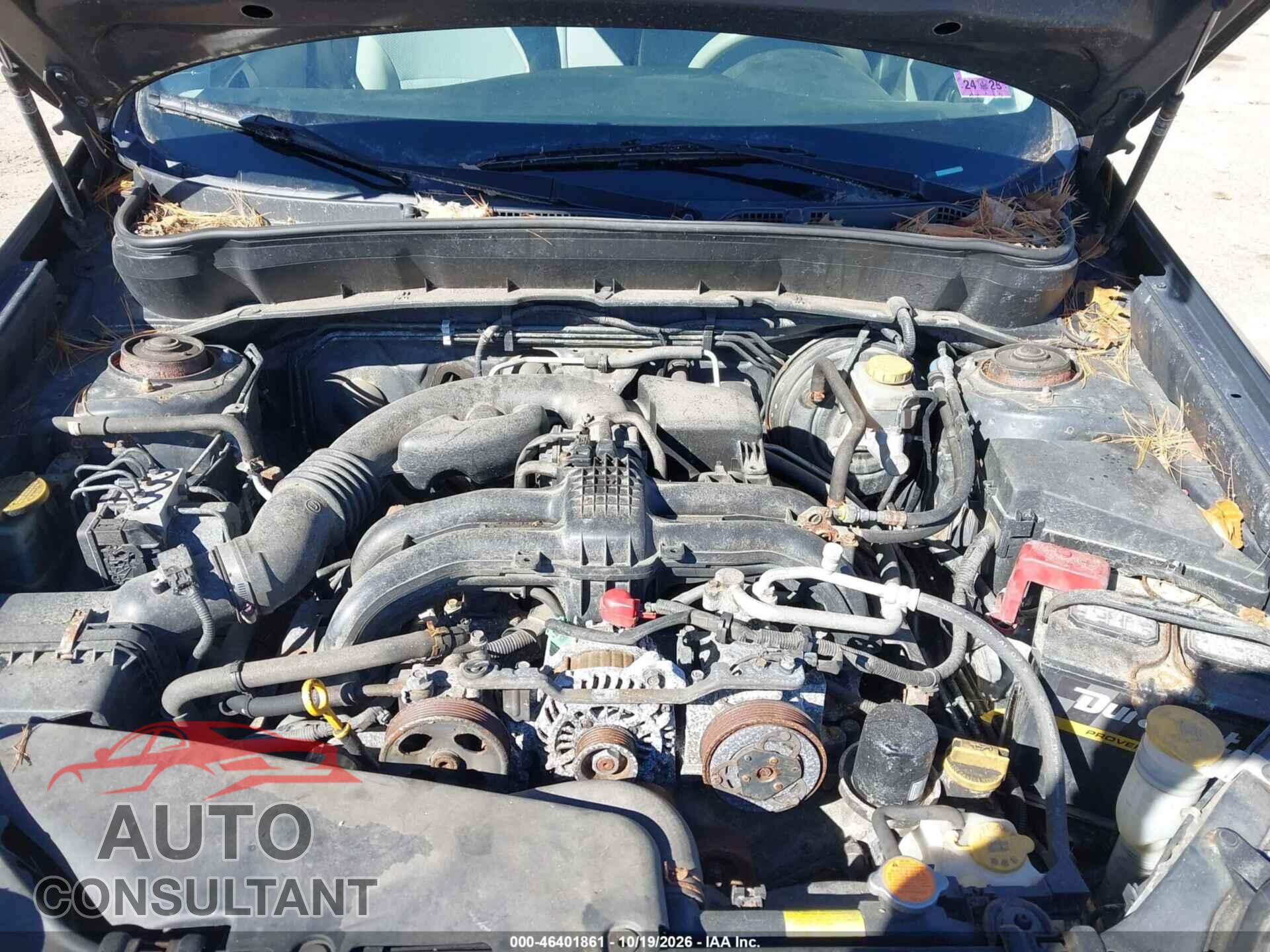 SUBARU OUTBACK 2011 - 4S4BRBCC4B3390565