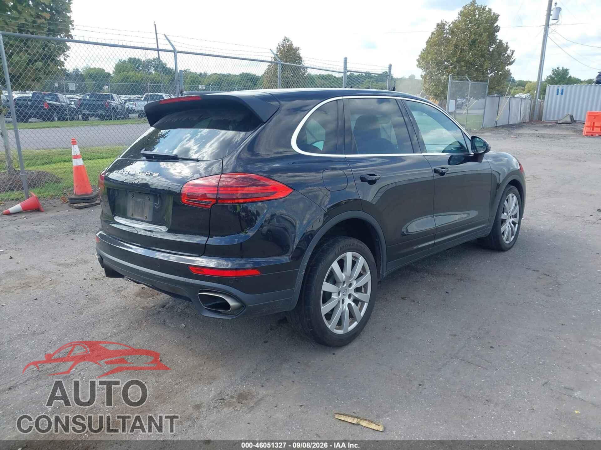 PORSCHE CAYENNE 2016 - WP1AA2A27GLA03403
