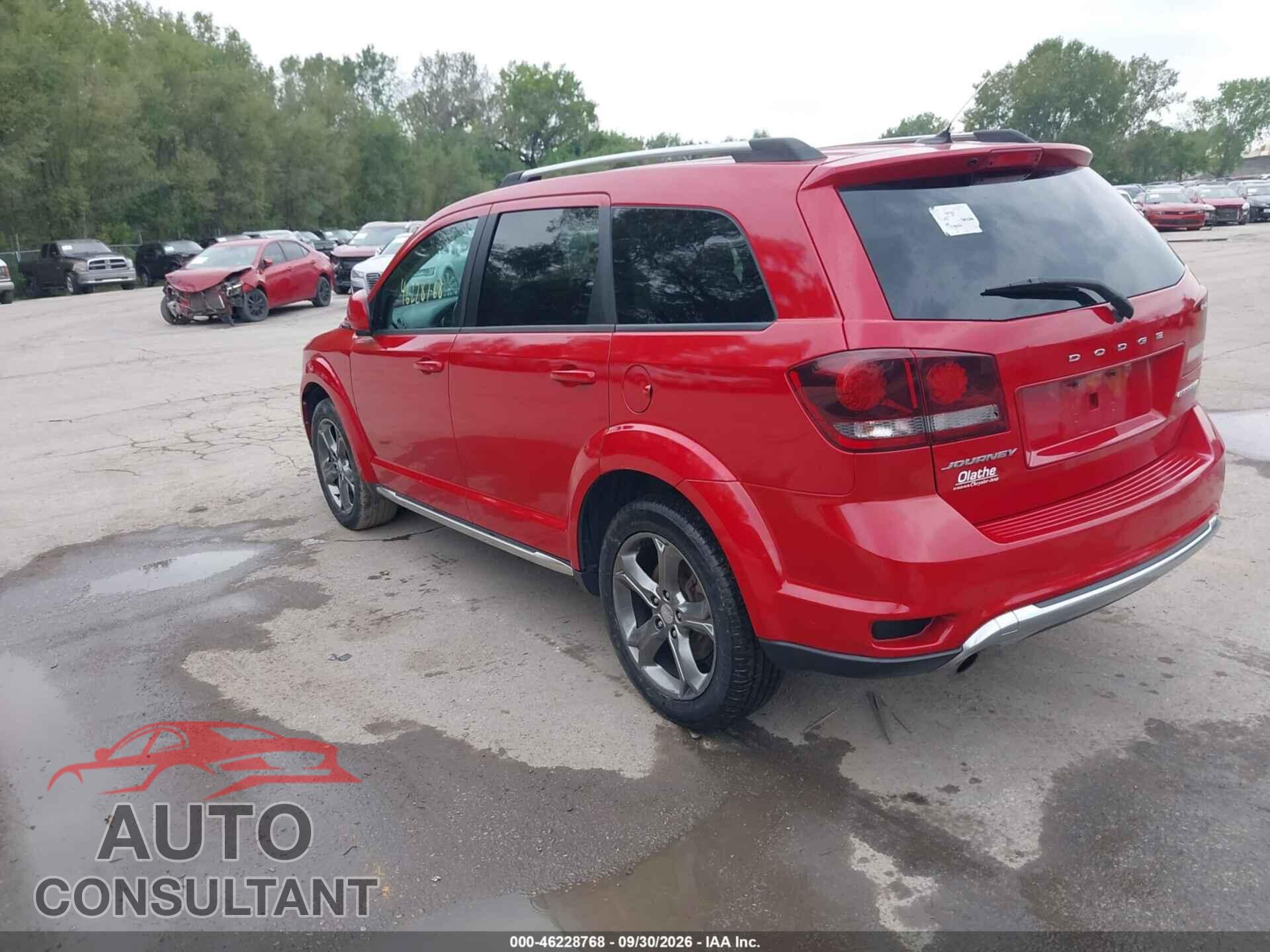 DODGE JOURNEY 2015 - 3C4PDCGG4FT578010