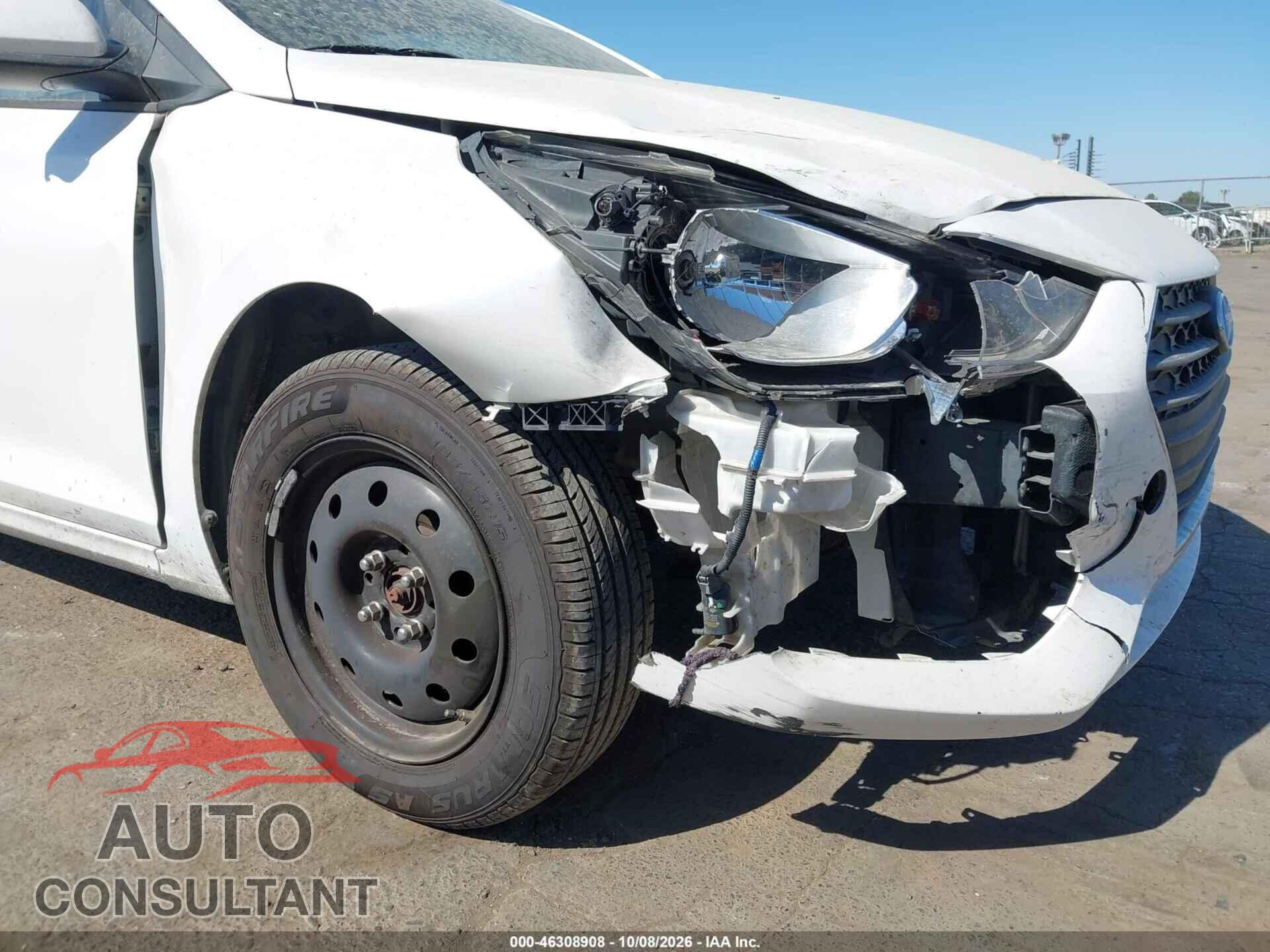 HYUNDAI ACCENT 2018 - 3KPC24A34JE022261