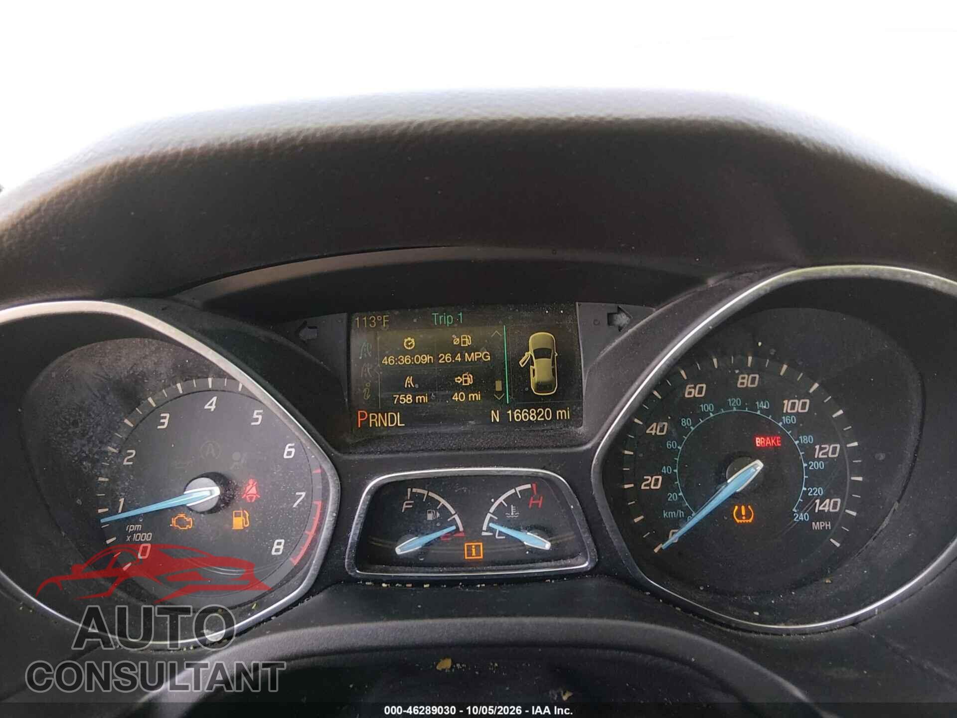 FORD FOCUS 2014 - 1FADP3F22EL413962