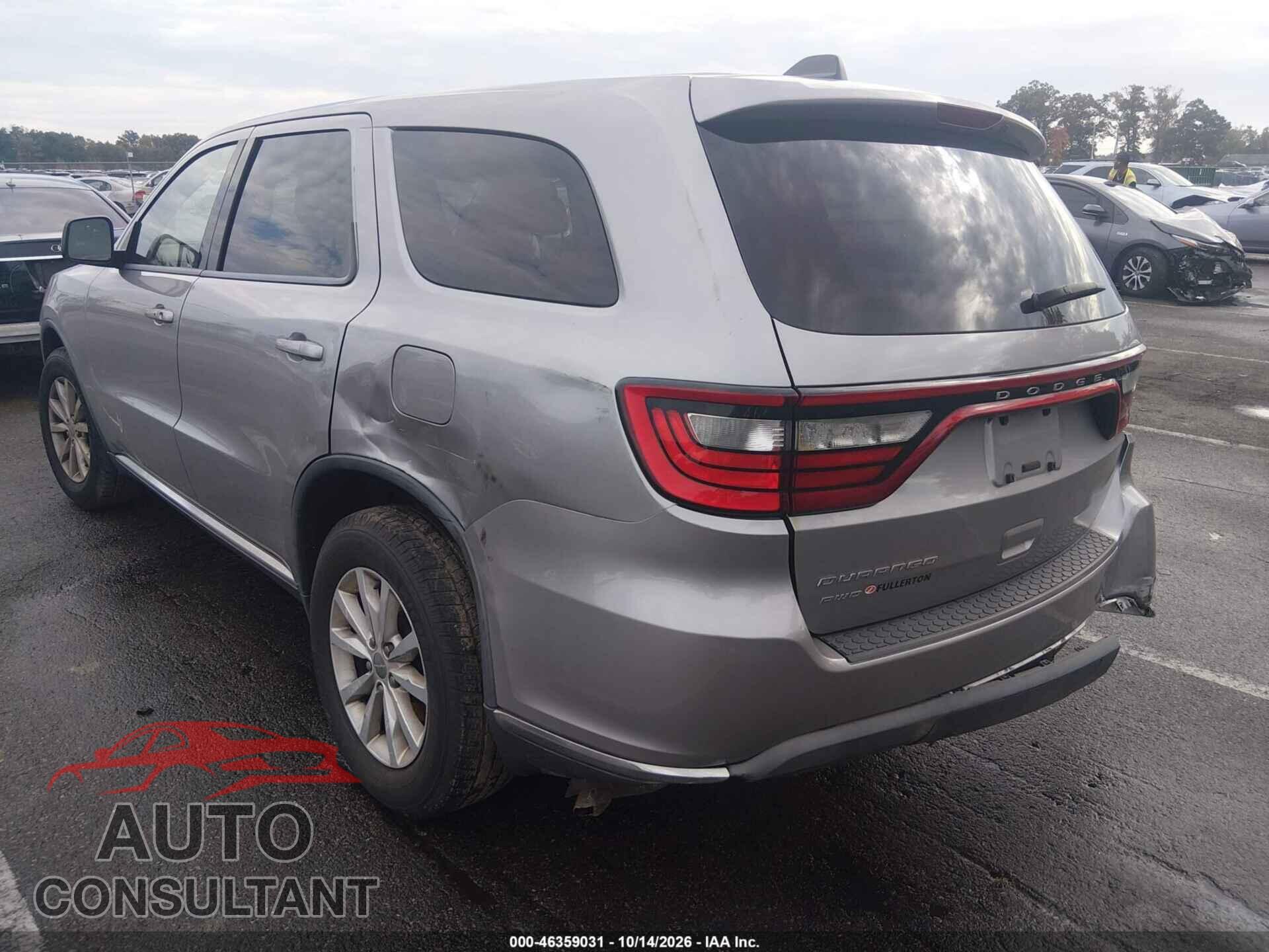 DODGE DURANGO 2015 - 1C4RDJAG2FC921348