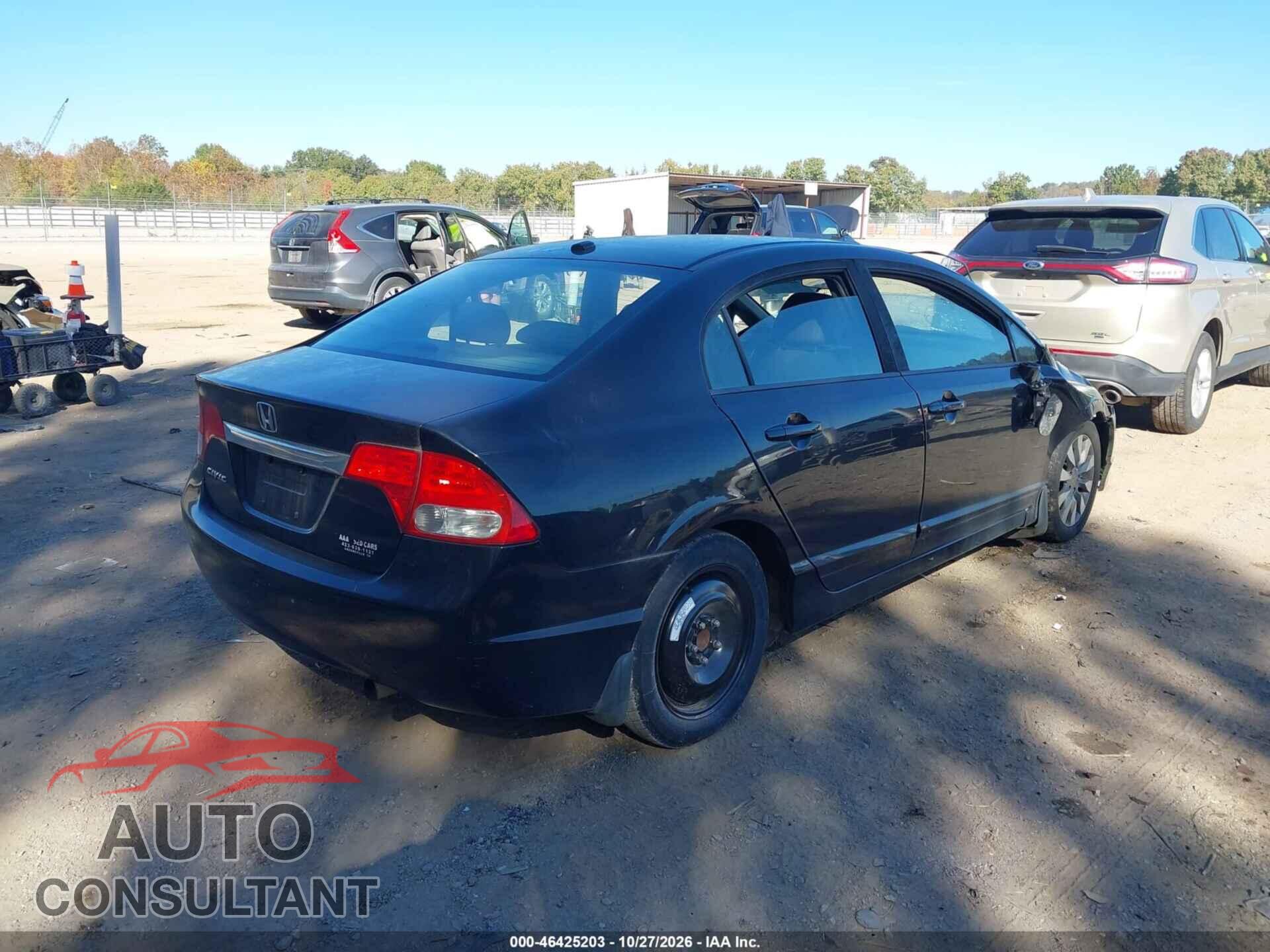HONDA CIVIC 2010 - 19XFA1F9XAE064400