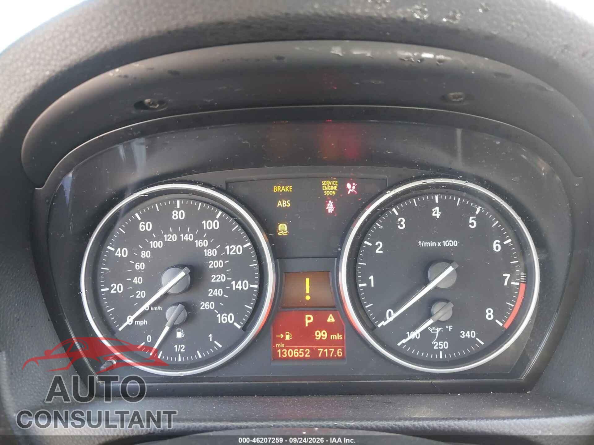 BMW 328I 2012 - WBAKE5C59CE756591