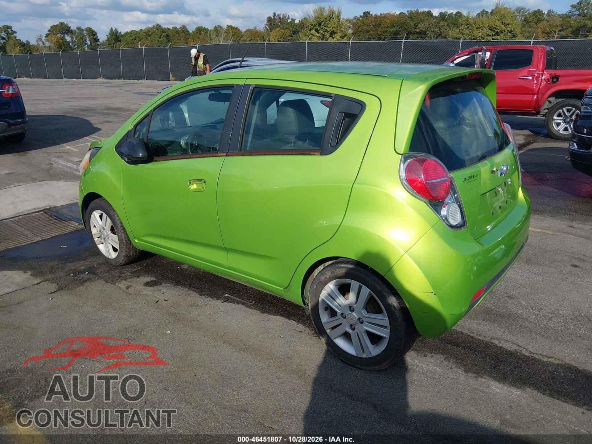 CHEVROLET SPARK 2015 - KL8CB6S96FC732865