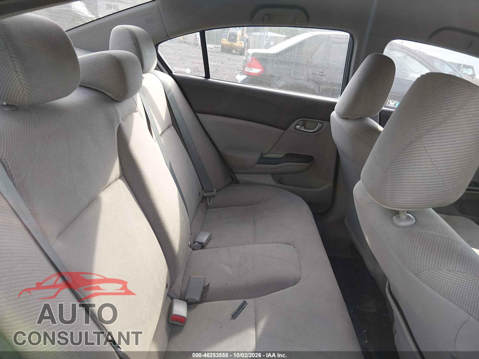 HONDA CIVIC 2012 - 2HGFB2F52CH309893