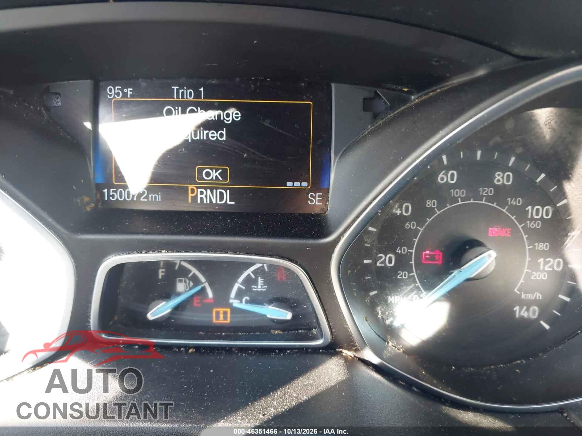 FORD FOCUS 2017 - 1FADP3F2XHL286852
