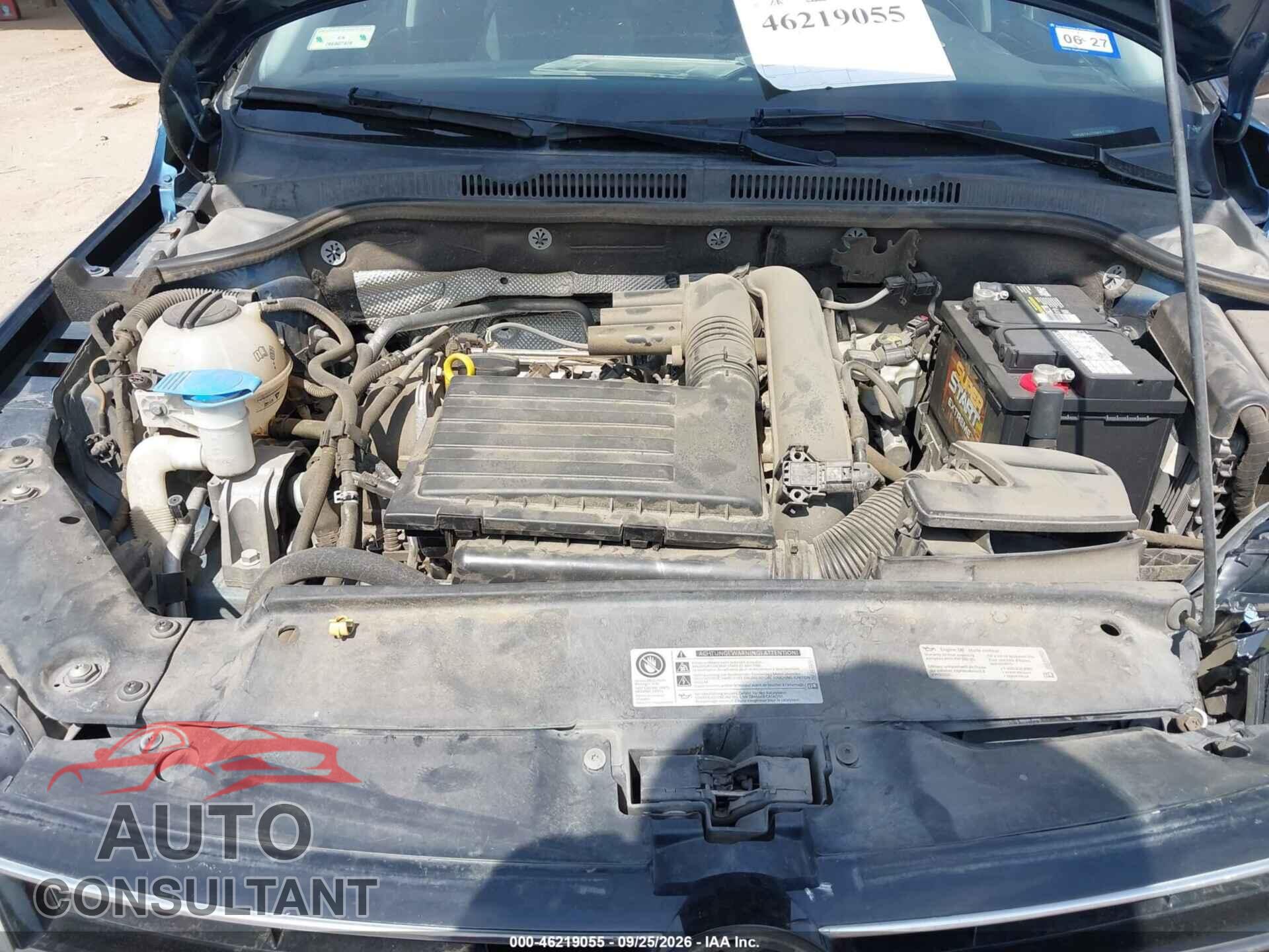 VOLKSWAGEN JETTA 2017 - 3VW2B7AJ7HM411064