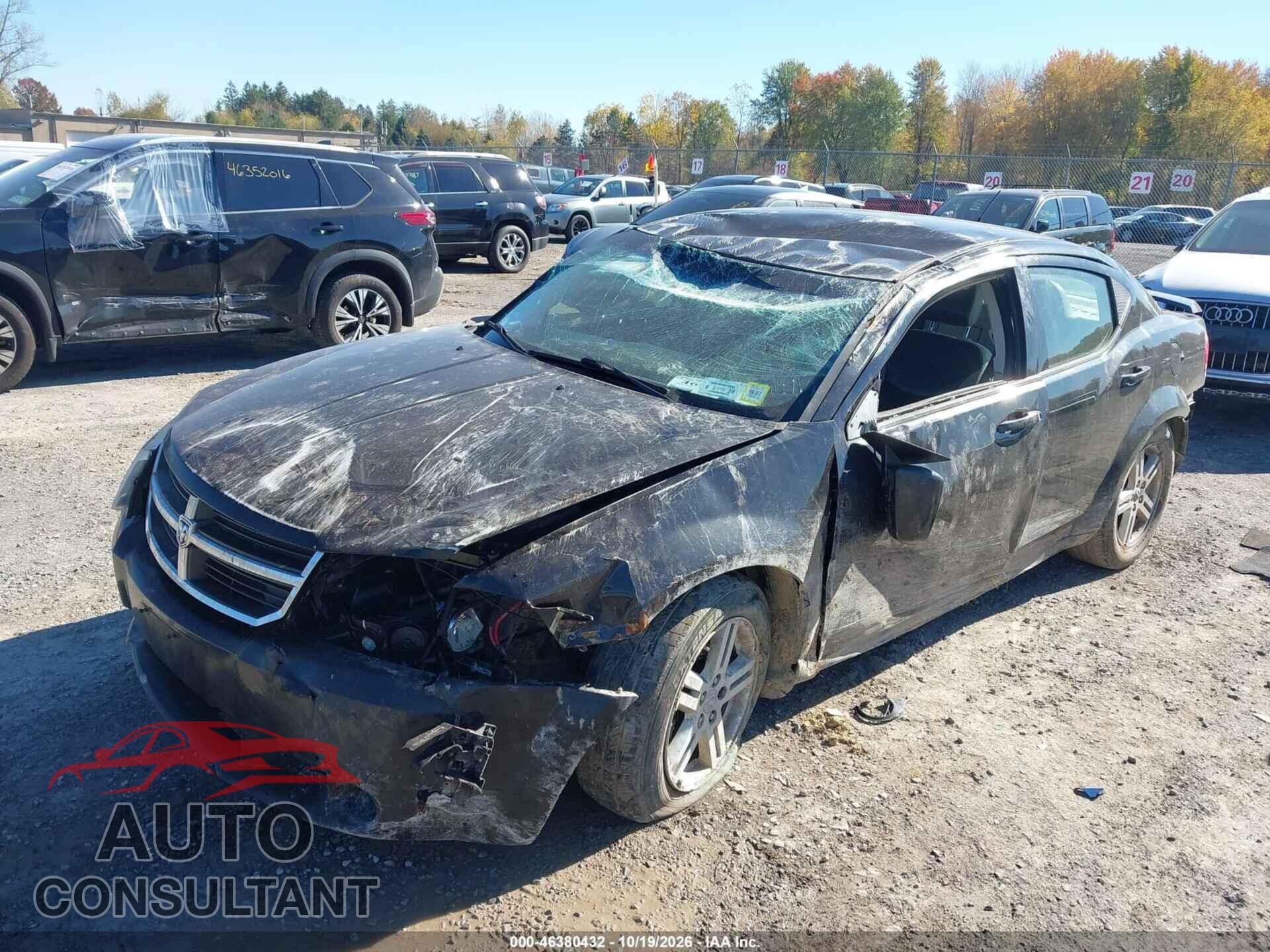 DODGE AVENGER 2010 - 1B3CC5FB8AN211057