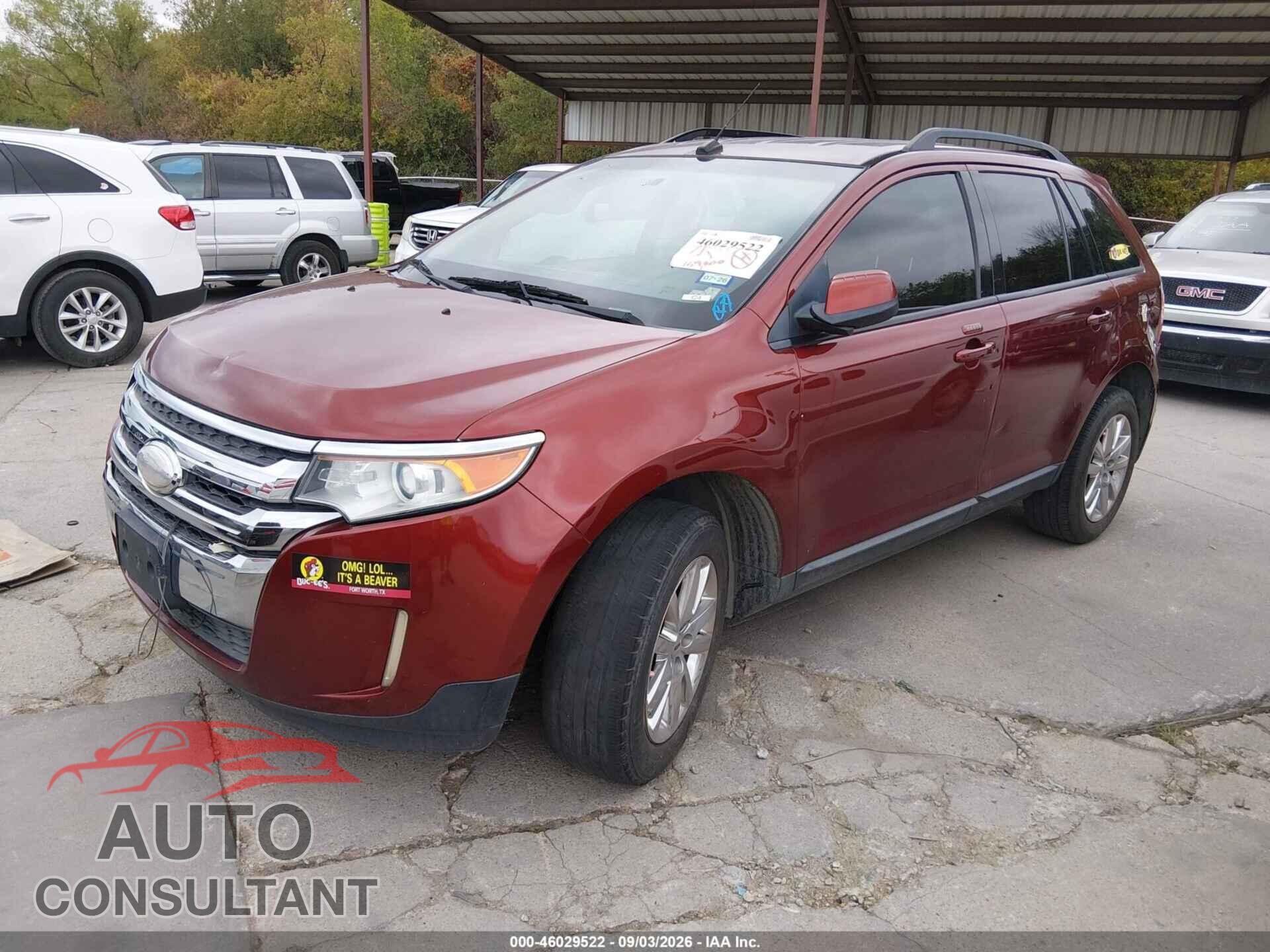 FORD EDGE 2014 - 2FMDK3JC2EBA10245