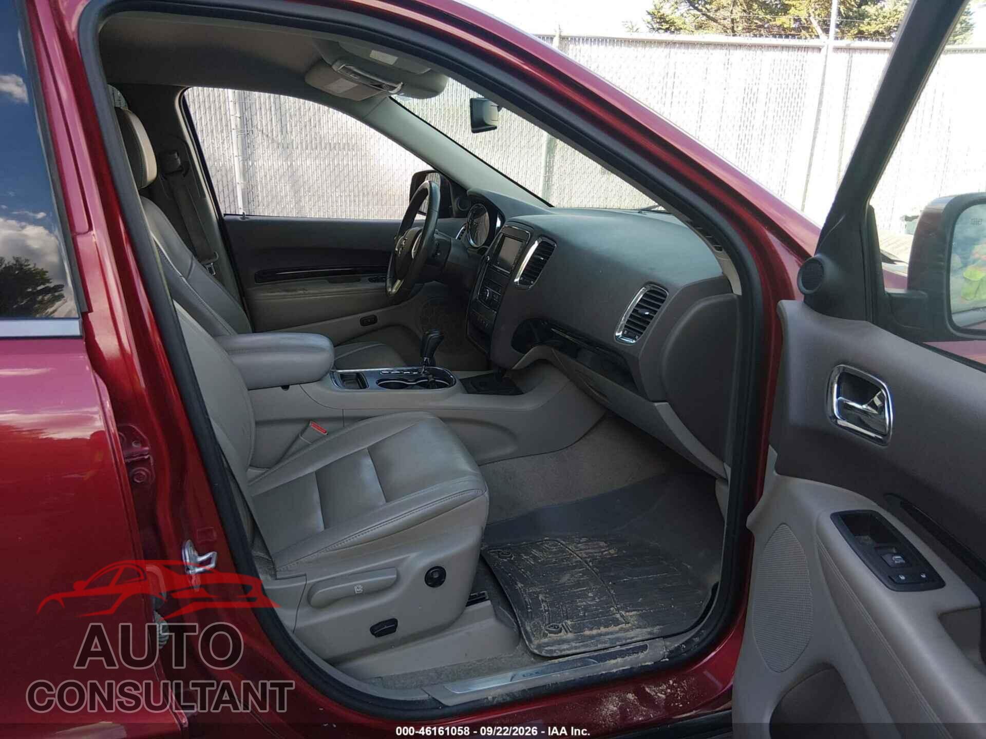 DODGE DURANGO 2013 - 1C4RDJDG1DC604802