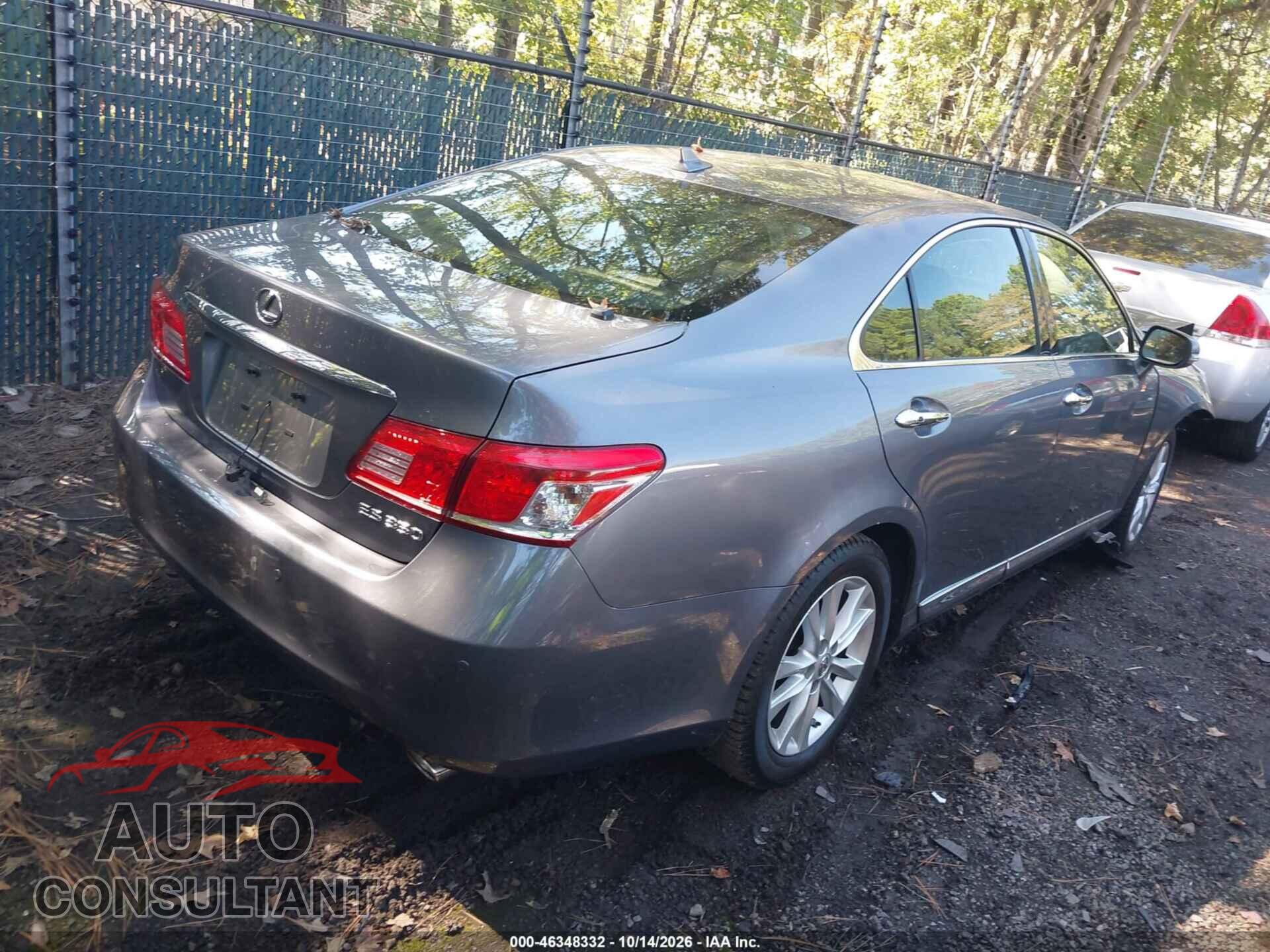 LEXUS ES 350 2012 - JTHBK1EG4C2496393