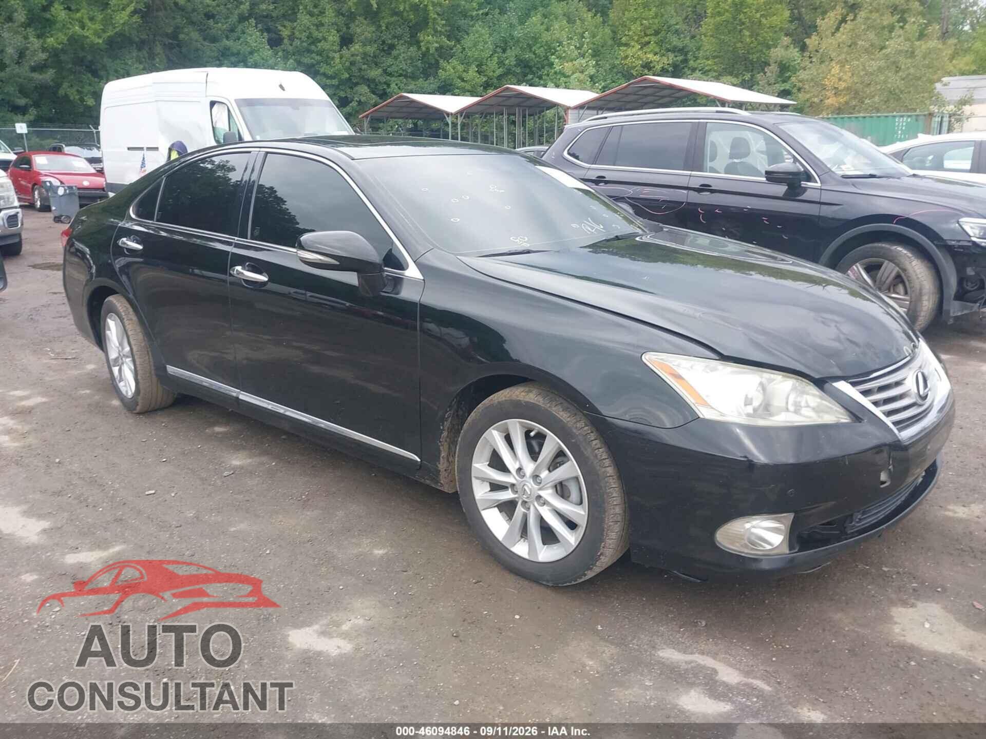 LEXUS ES 350 2012 - JTHBK1EG3C2505357