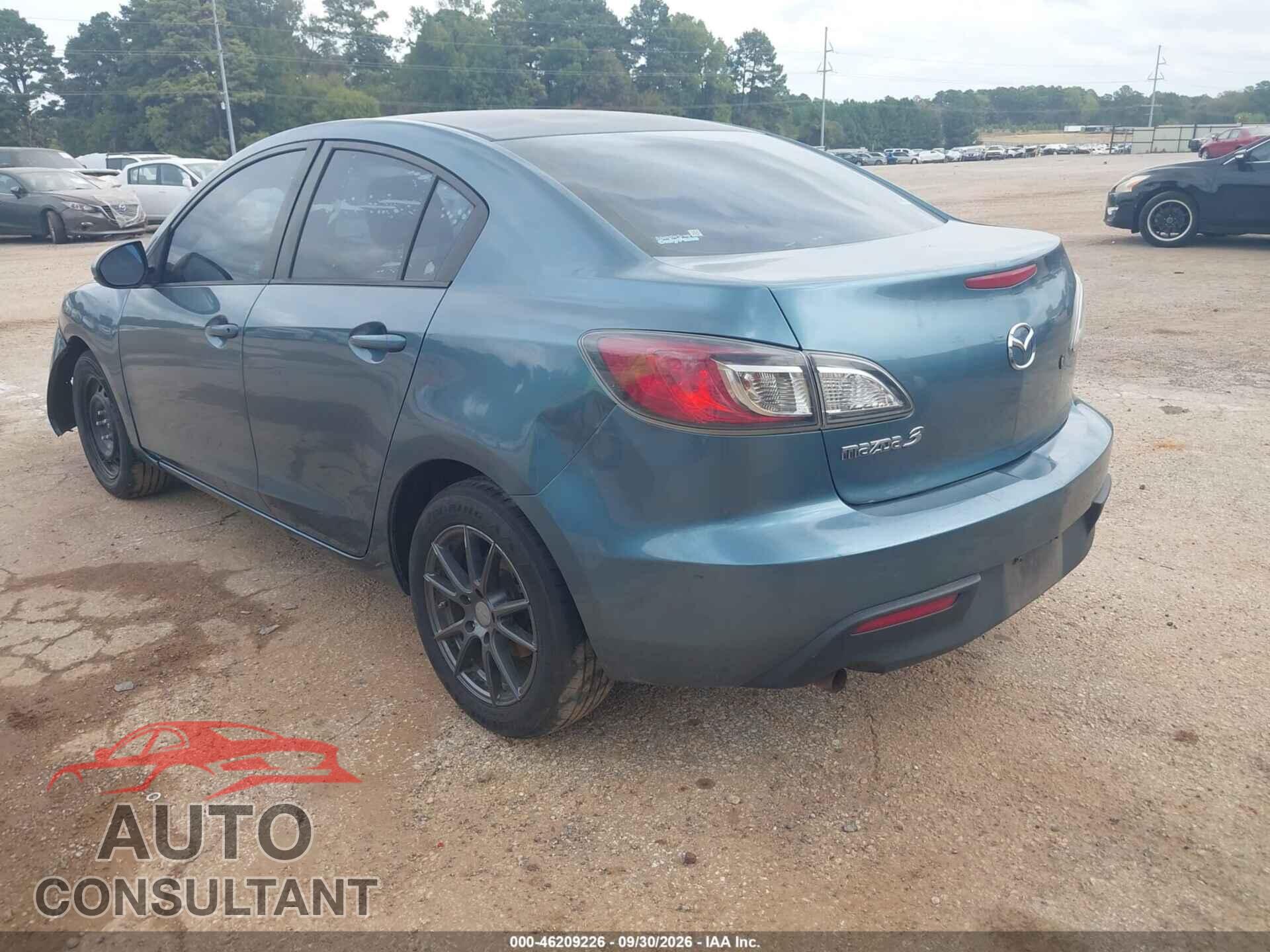 MAZDA MAZDA3 2011 - JM1BL1UF1B1387045