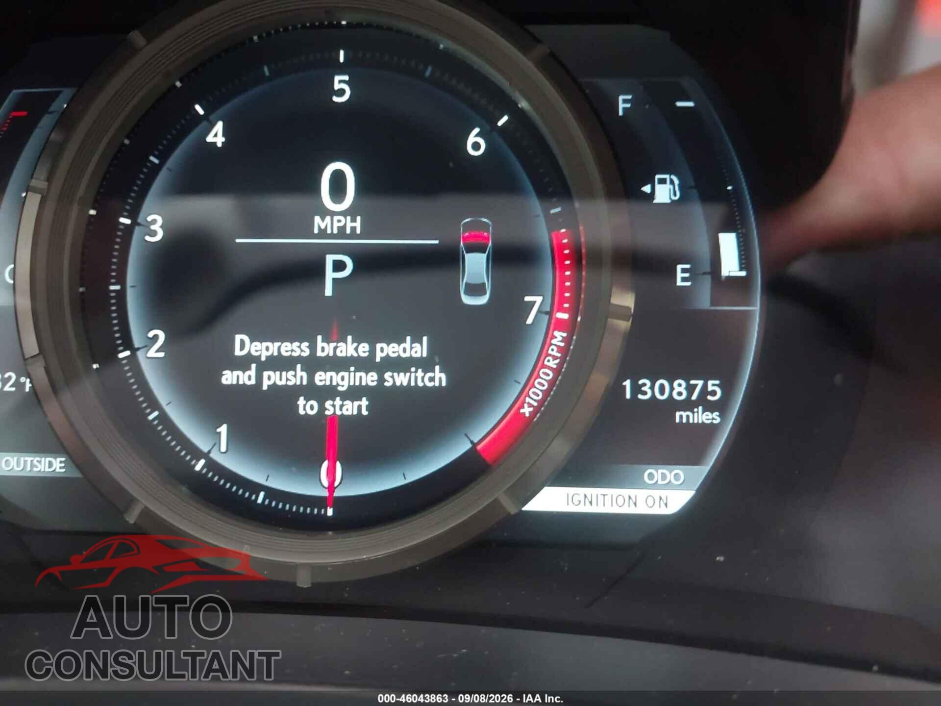 LEXUS IS 250 2014 - JTHBF1D2XE5000816