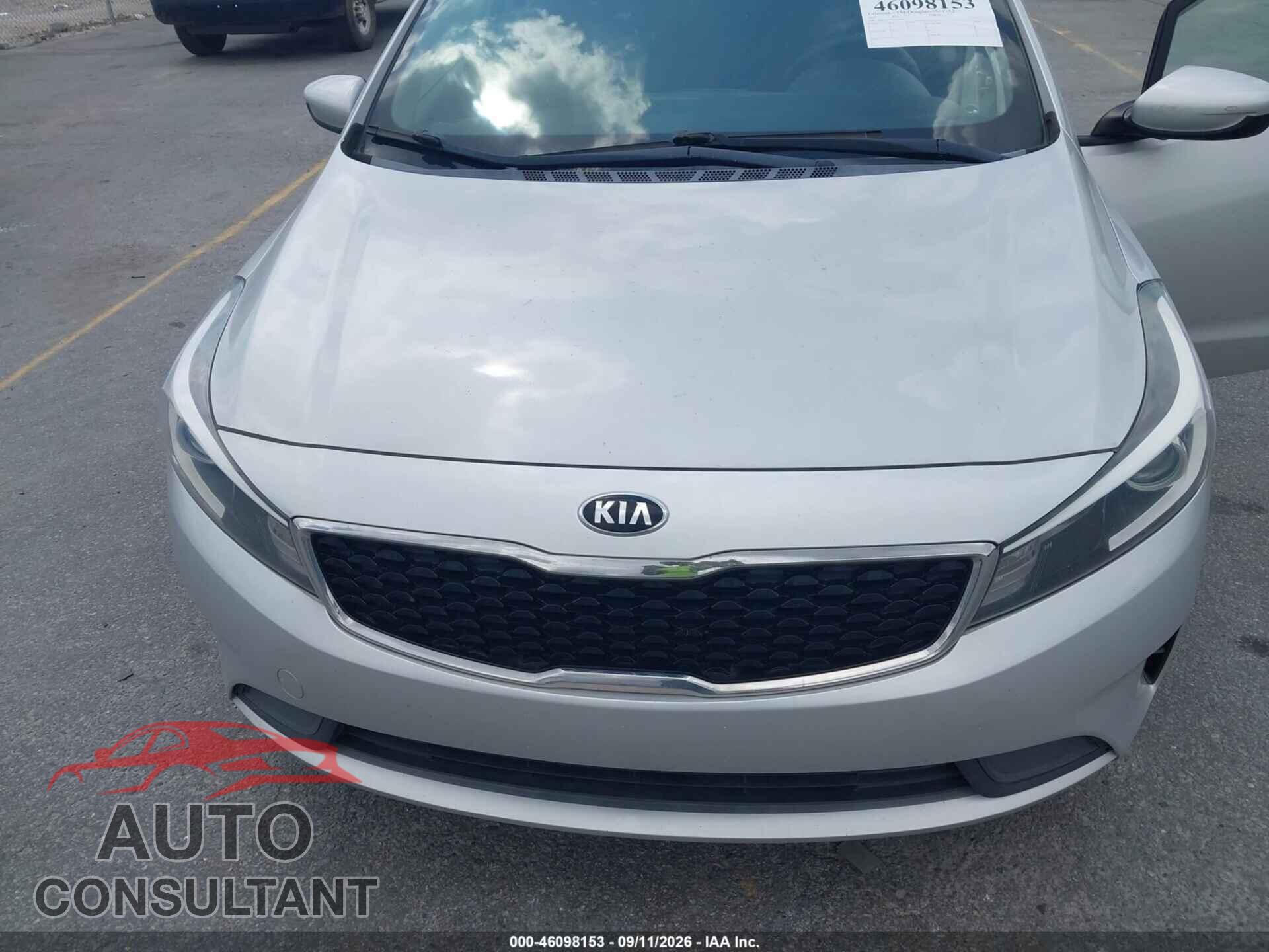KIA FORTE 2017 - 3KPFL4A77HE104038