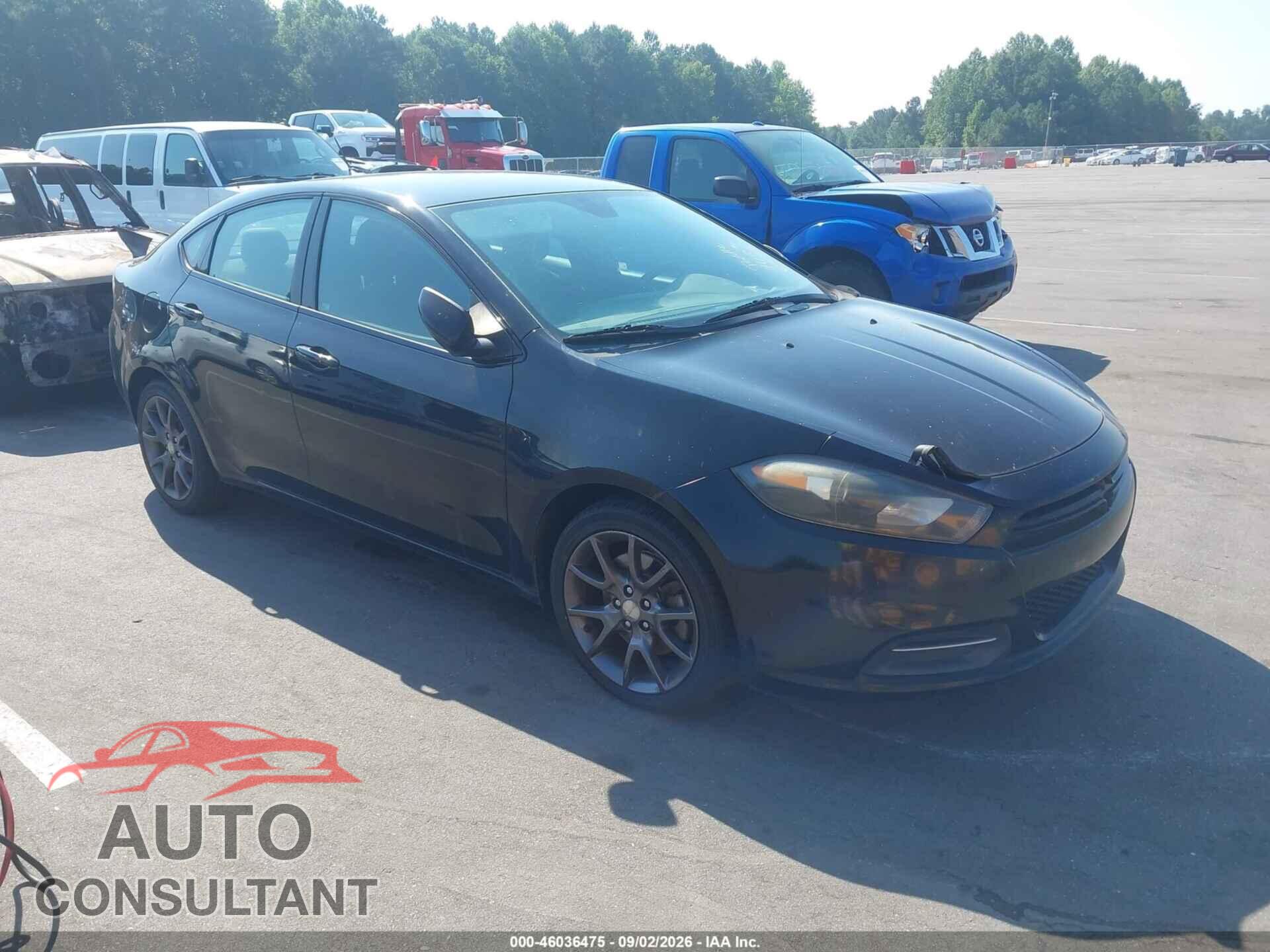 DODGE DART 2016 - 1C3CDFAA7GD564389