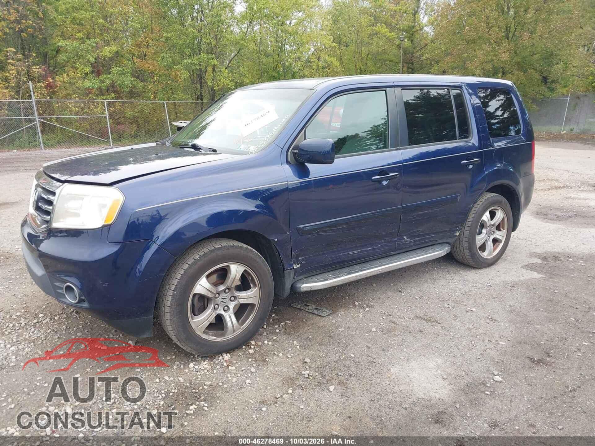HONDA PILOT 2015 - 5FNYF4H40FB050584