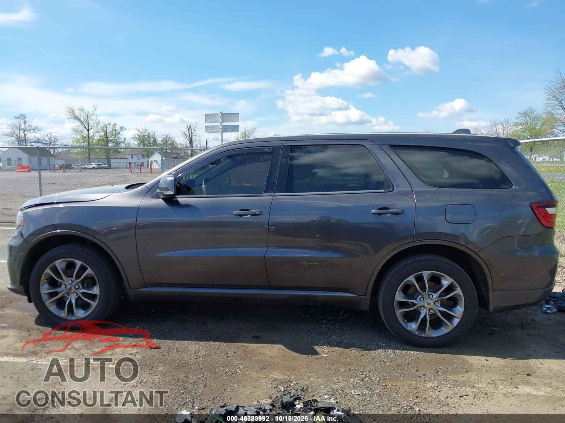 DODGE DURANGO 2019 - 1C4RDJDG2KC605812