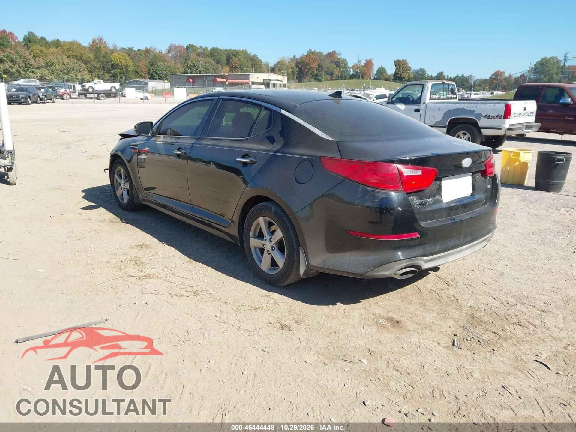 KIA OPTIMA 2014 - 5XXGM4A79EG291237