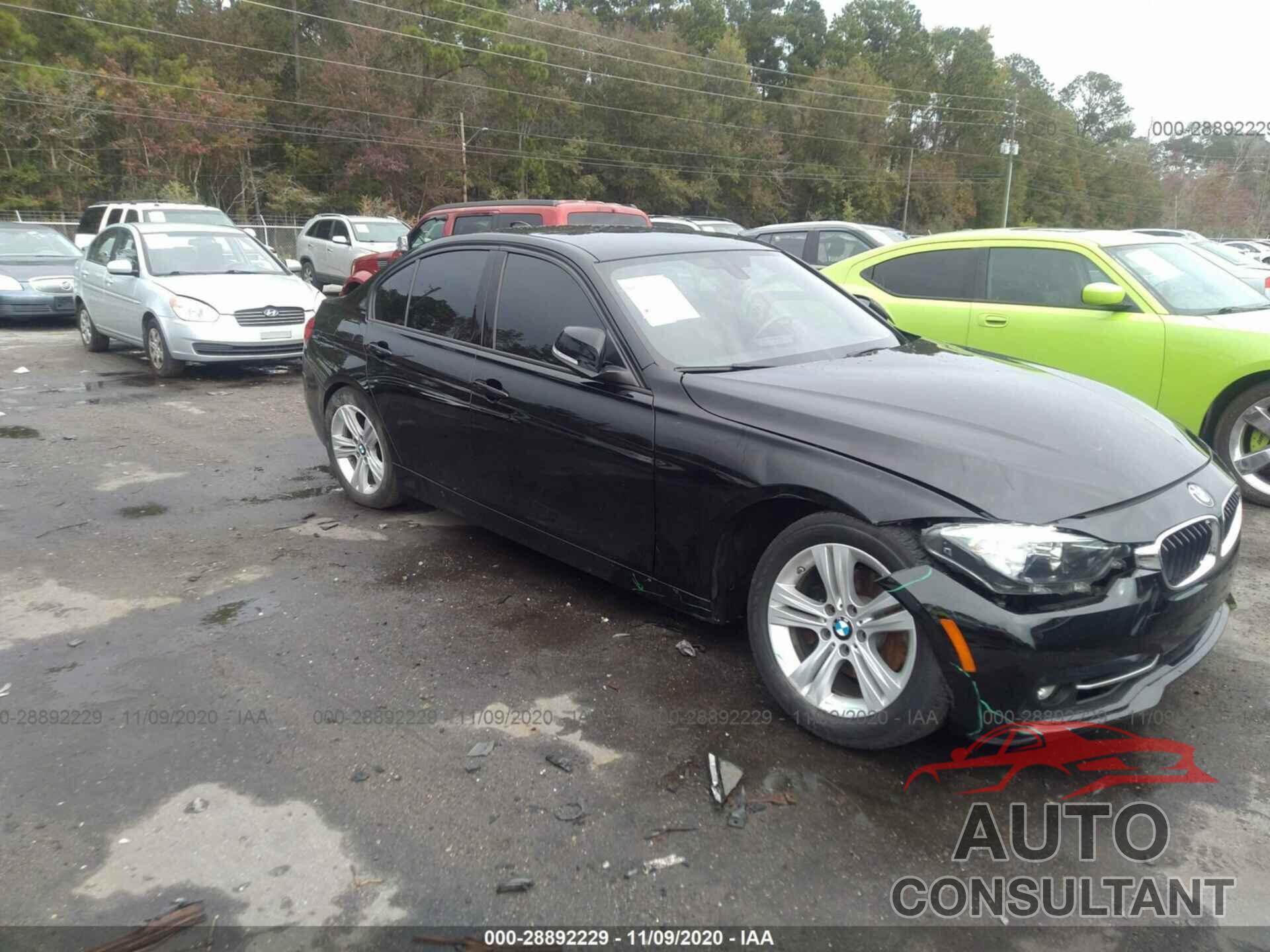 BMW 3 SERIES 2016 - WBA8E9G51GNT42044