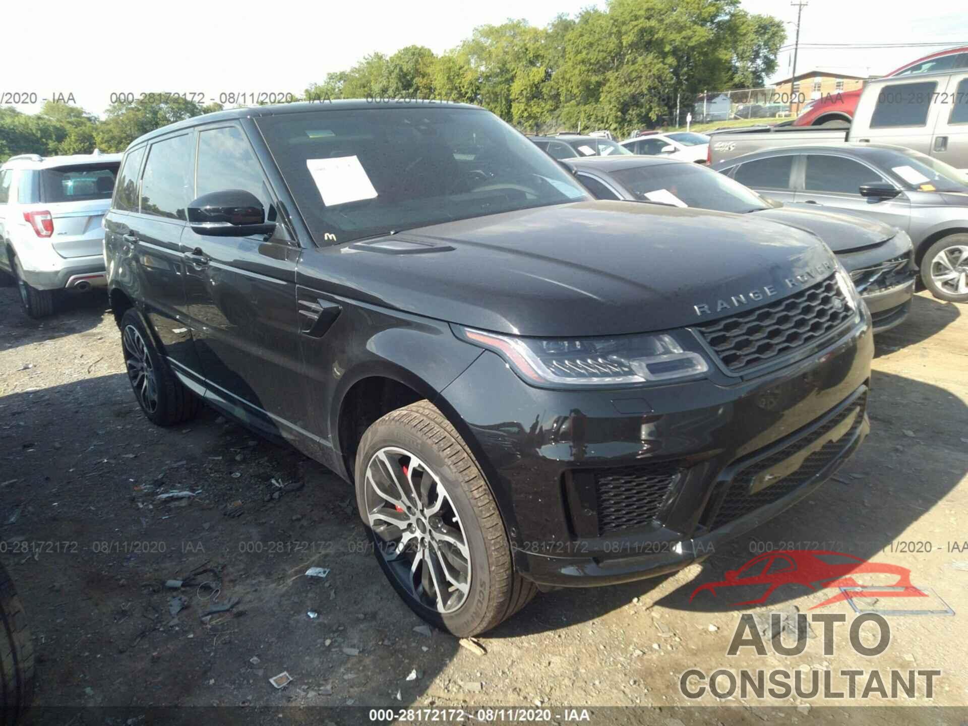 LAND ROVER RANGE ROVER SPORT 2019 - SALWR2RE3KA818239