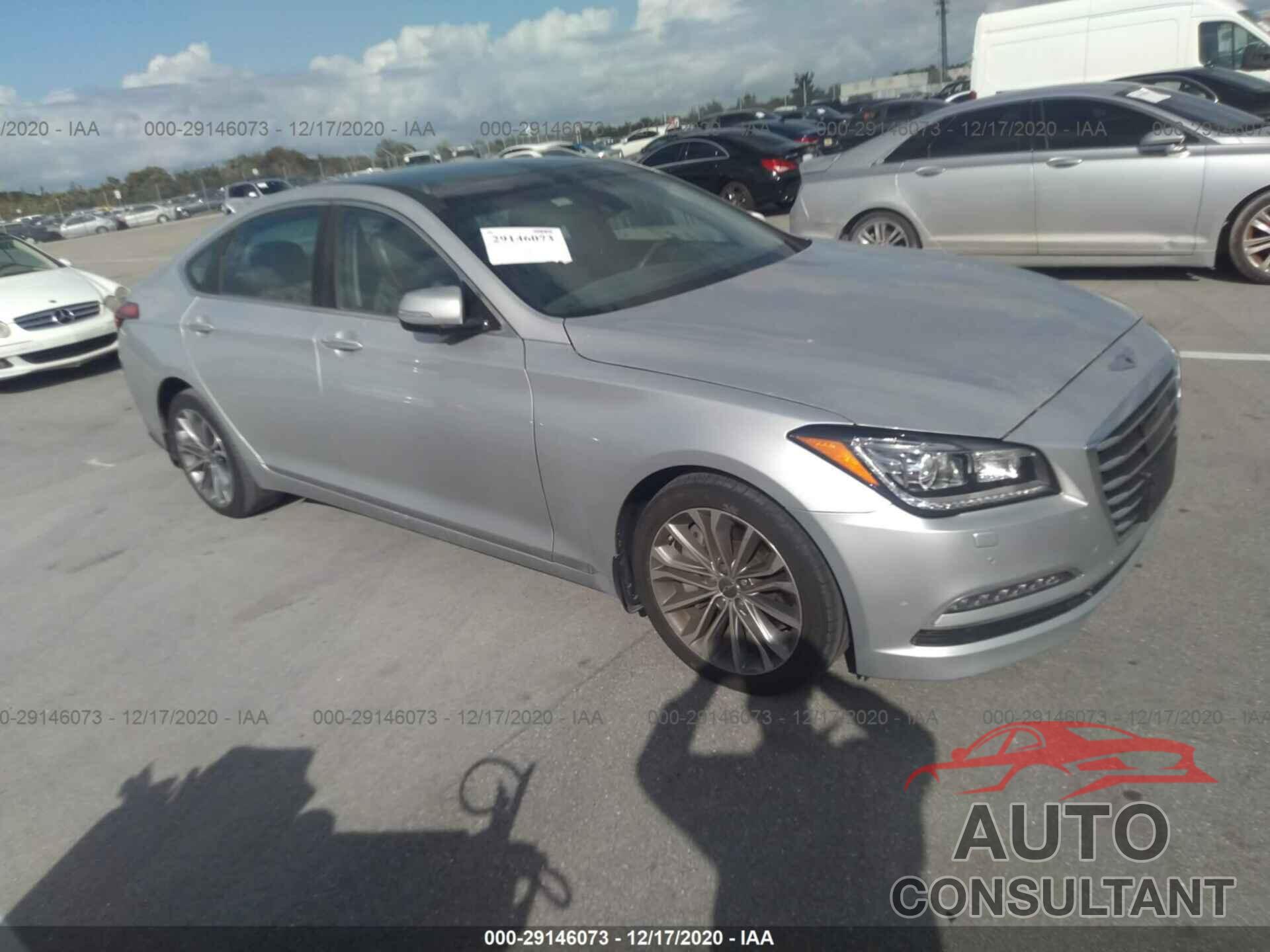 HYUNDAI GENESIS 2016 - KMHGN4JE9GU125563